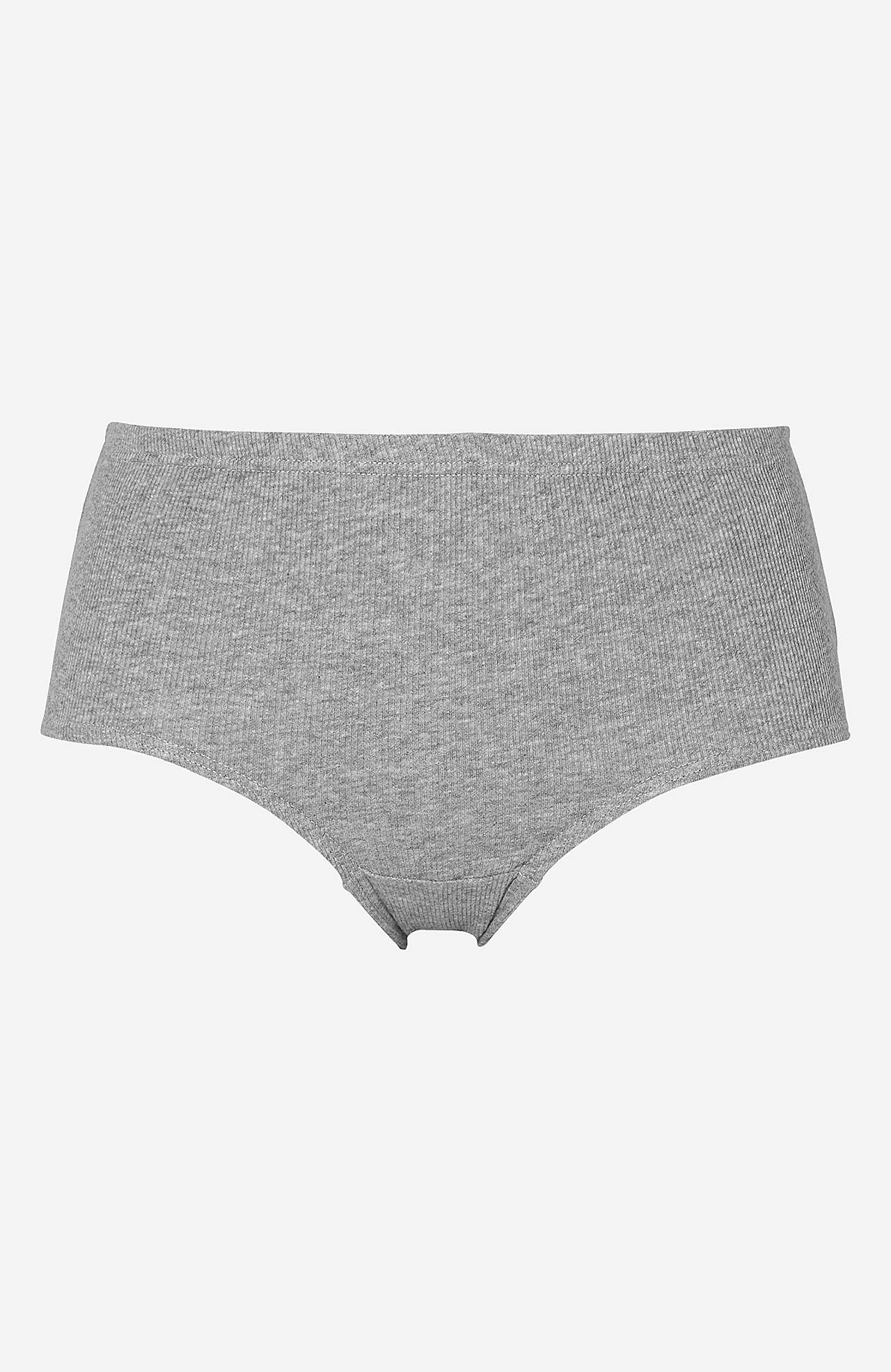 Gerippte Damen-Unterhose aus Baumwolle Lisa 6er-Pack