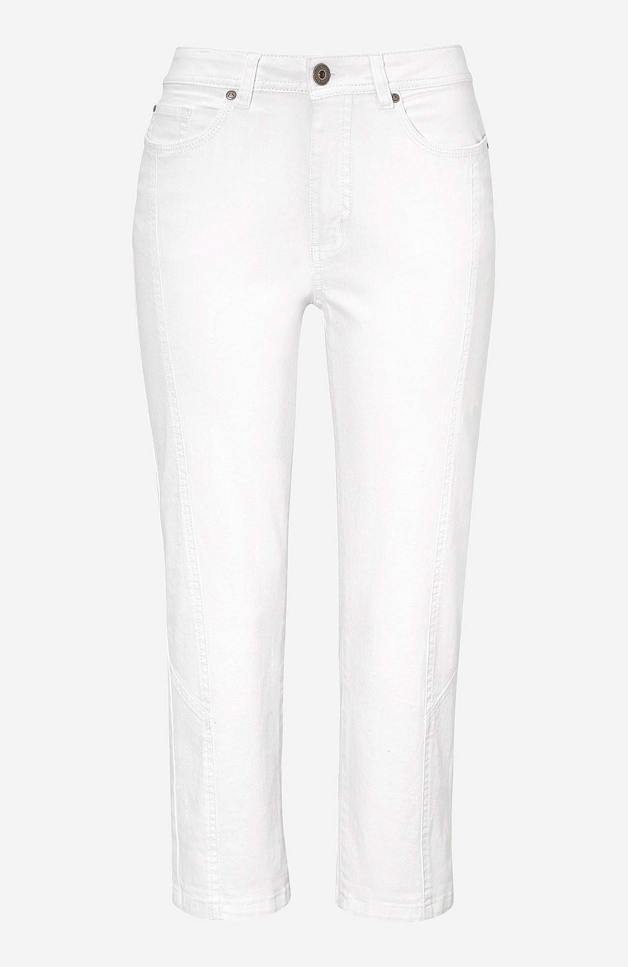 Cropped Jeans mit Fünf-Taschen-Design
