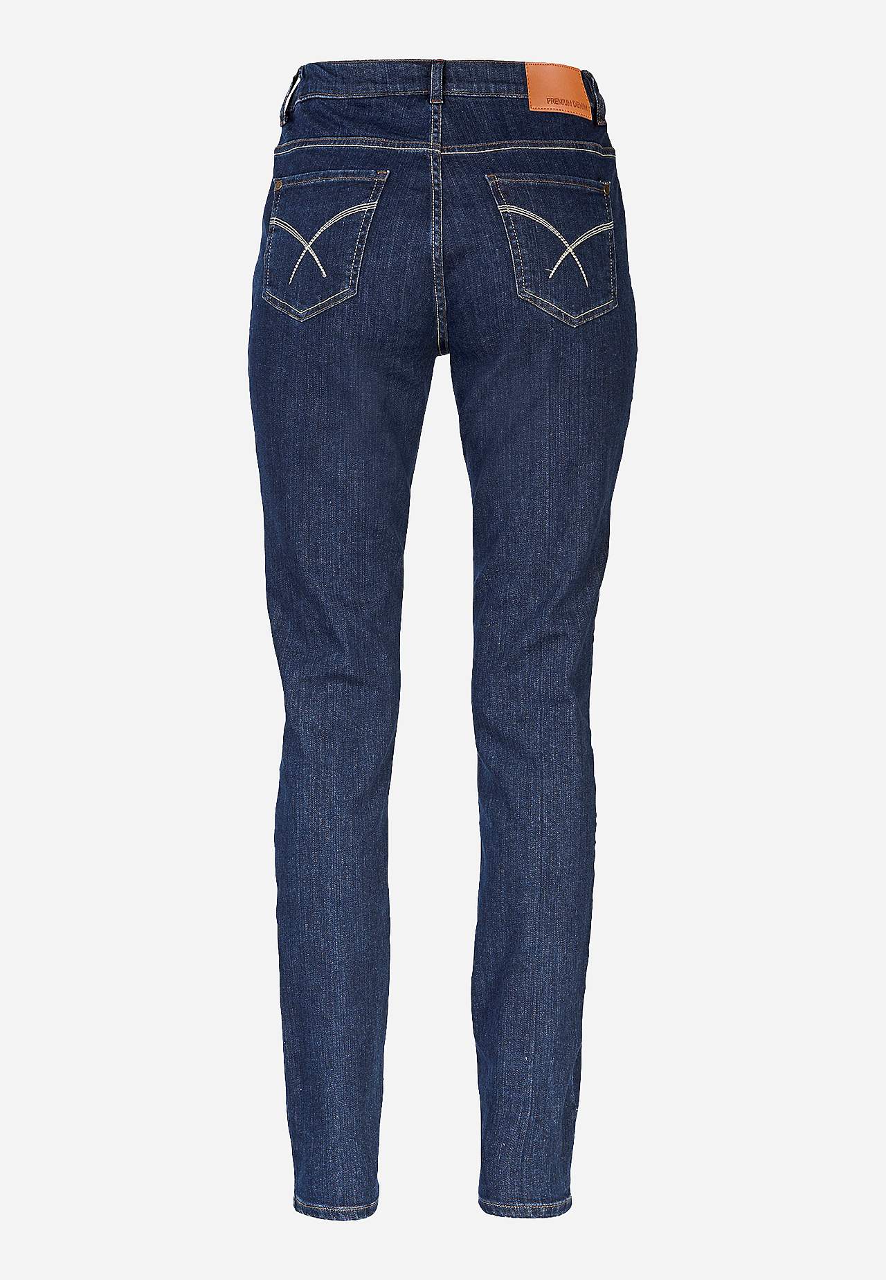 Jeans mit Gummiband an den Seiten