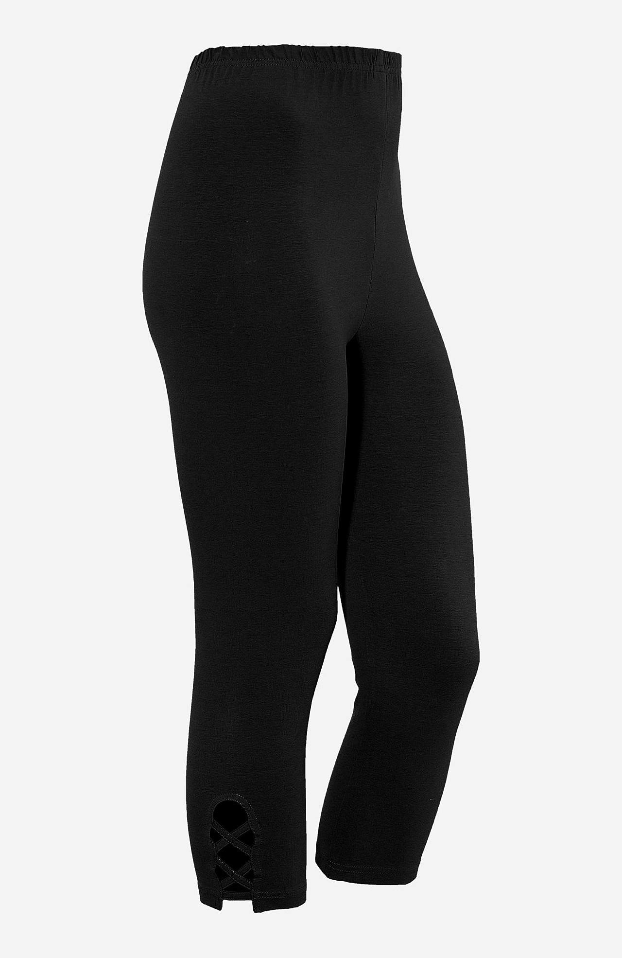 Capri-Leggings mit netten Details 2er-Pack