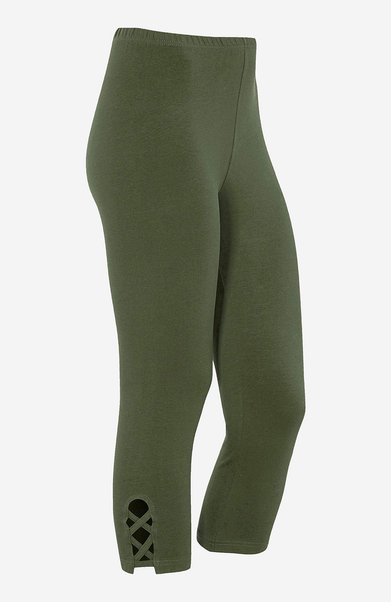 Capri-Leggings mit netten Details 2er-Pack