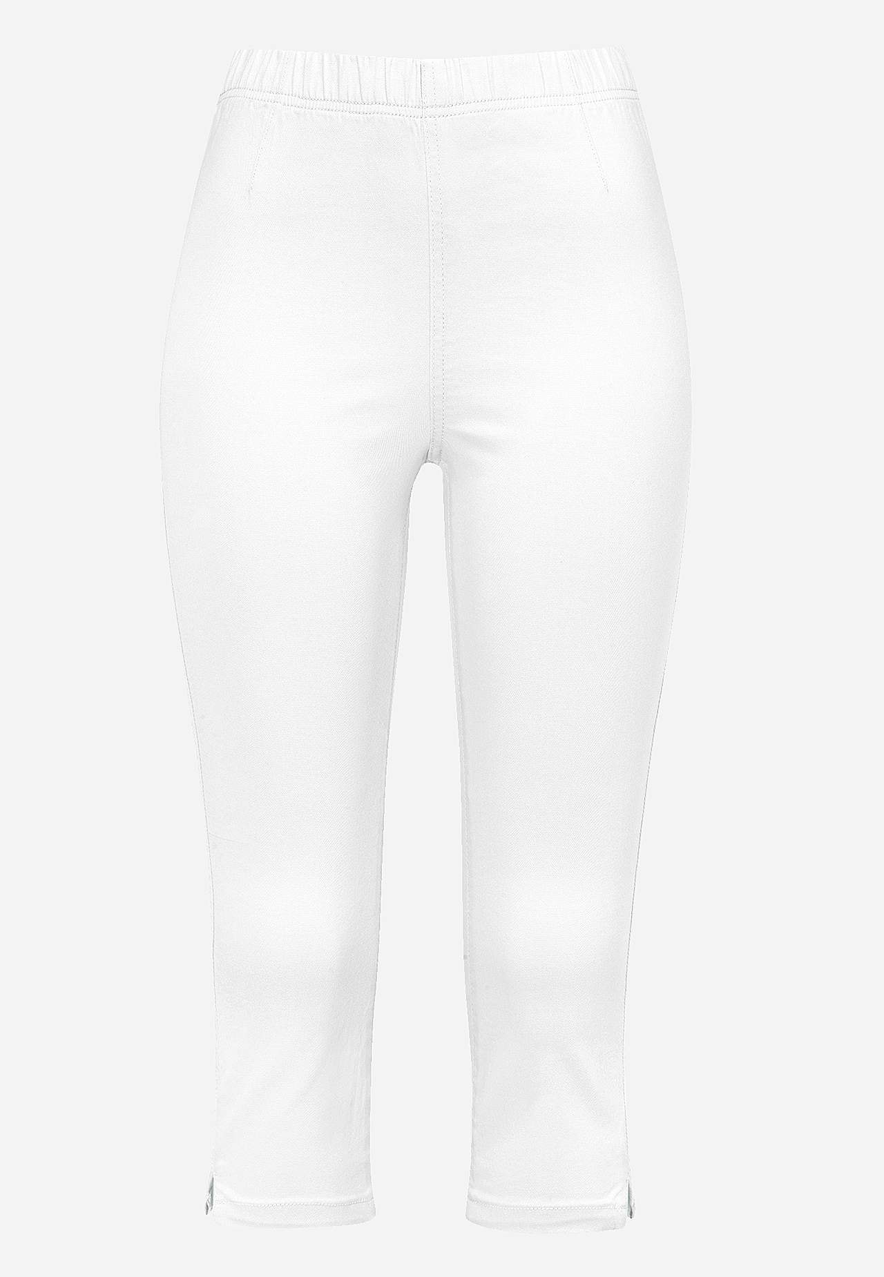Bequeme Caprihose aus Baumwoll-Köper