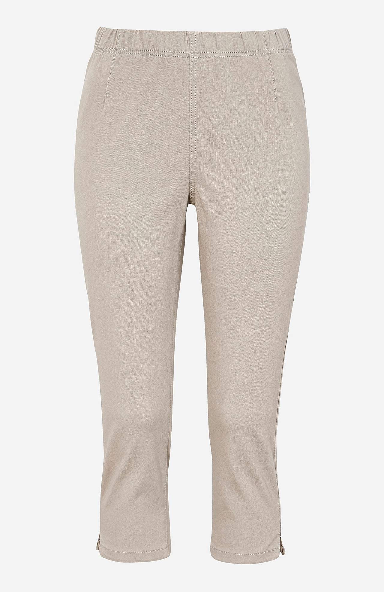 Bequeme Caprihose aus Baumwoll-Köper