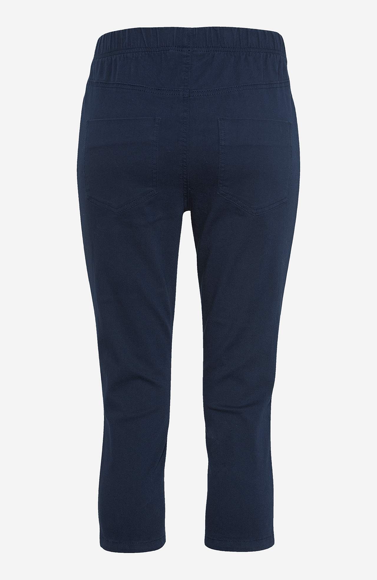 Bequeme Caprihose aus Baumwoll-Köper