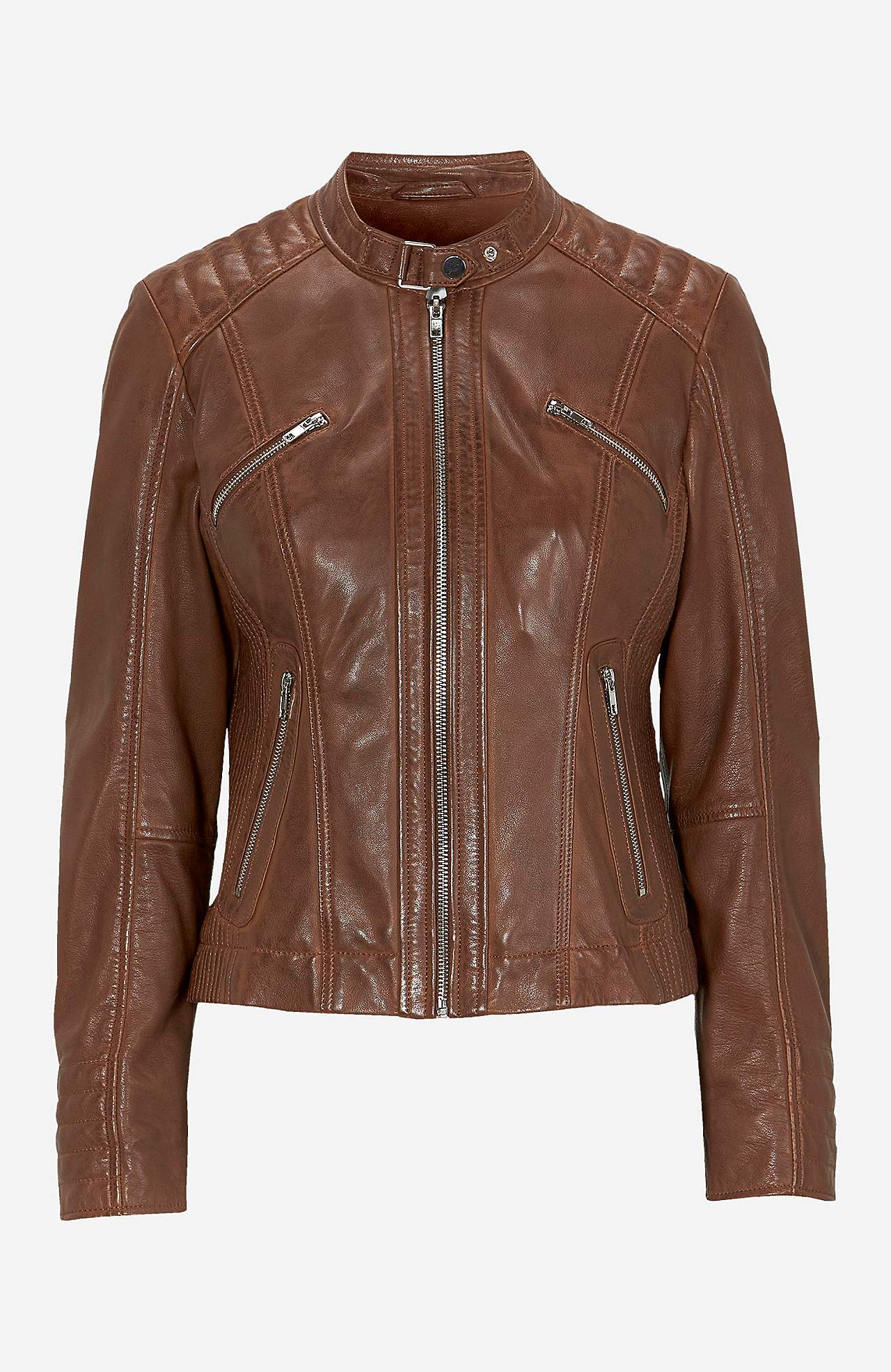Lederjacke