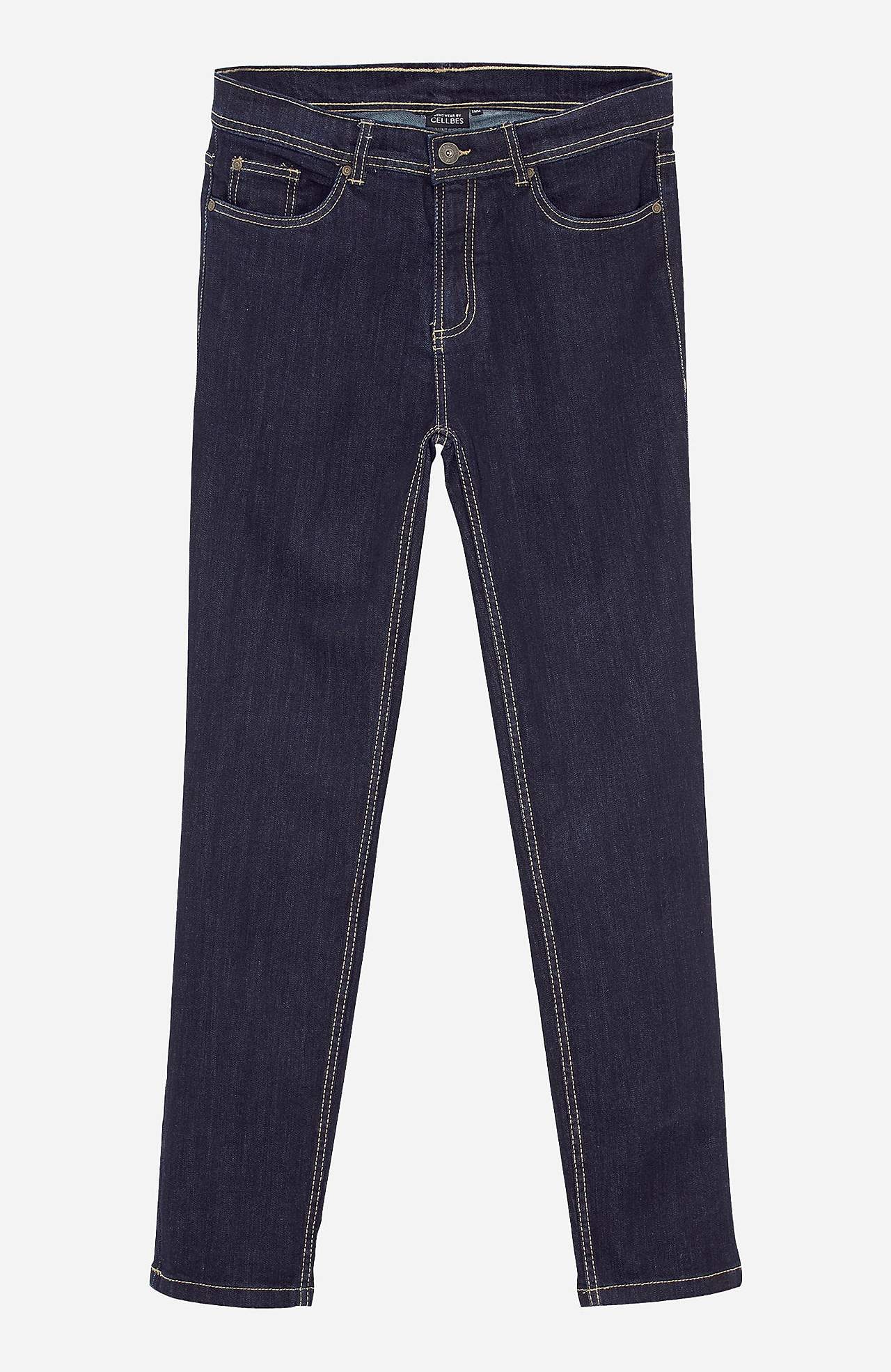 Gerade Jeans mit Stretch