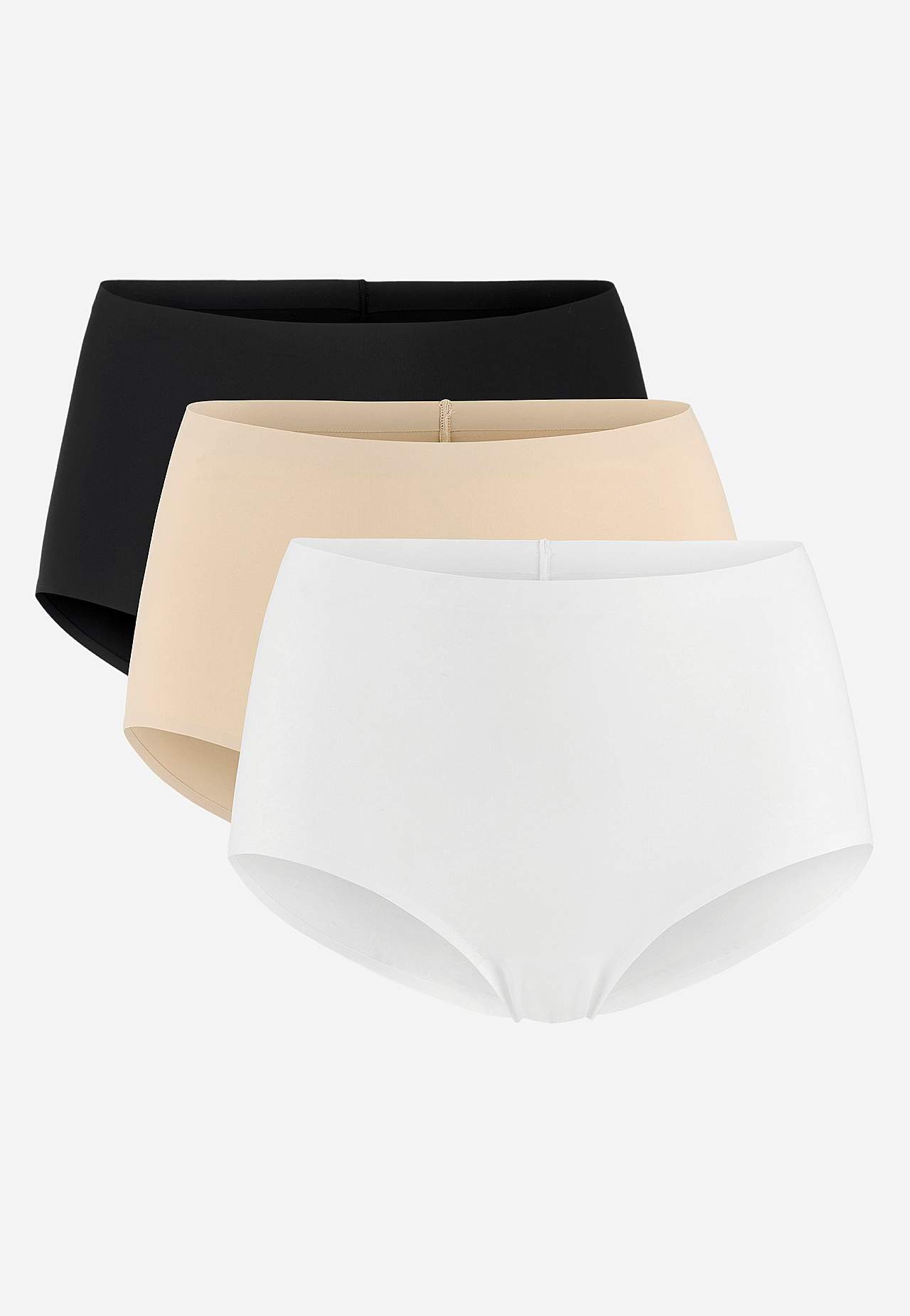 Gemütliche Damen-Unterhose mit hohem Bund Ellie 3er-Pack