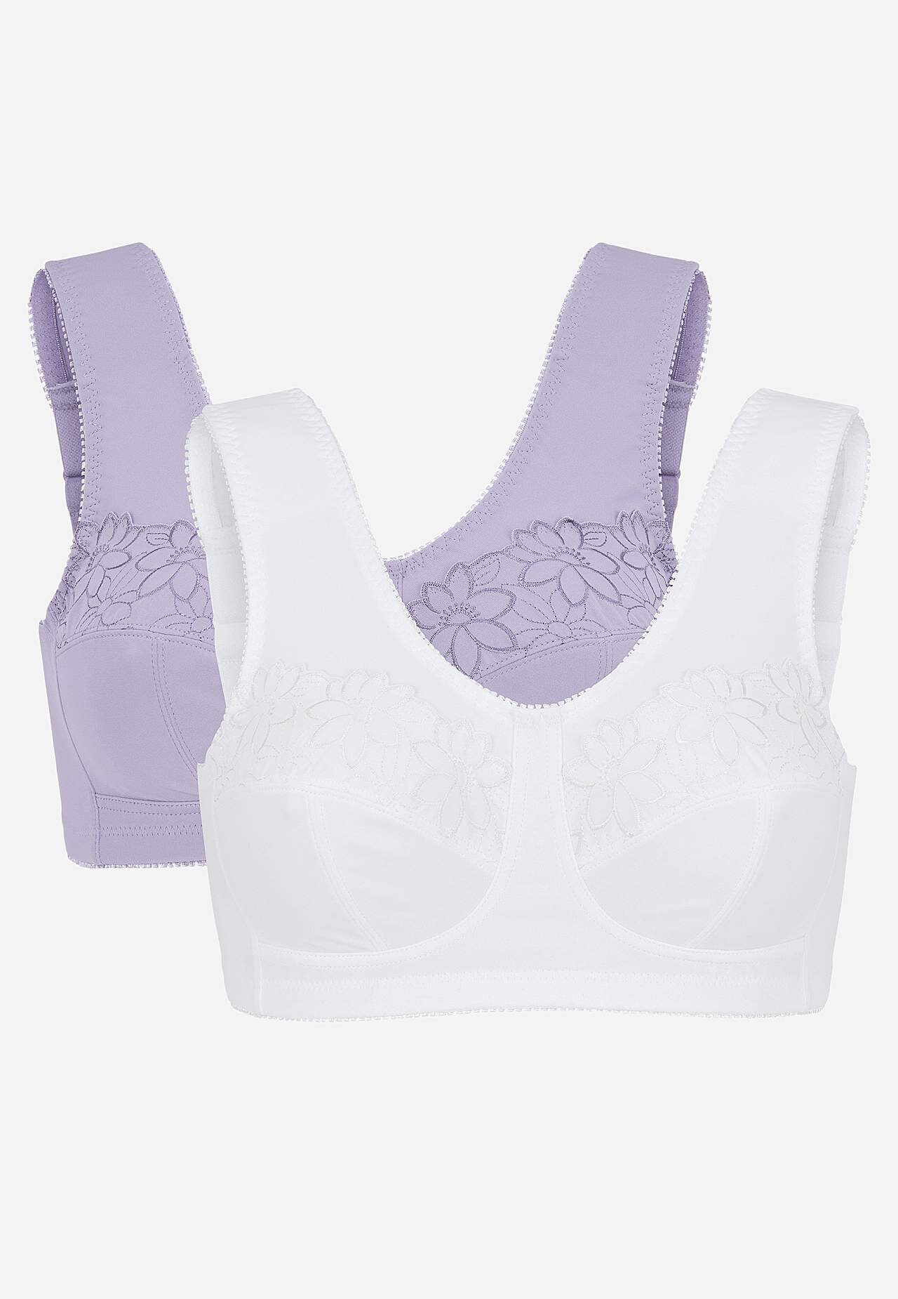 Soft-BH mit Stickerei Lily 2er-Pack