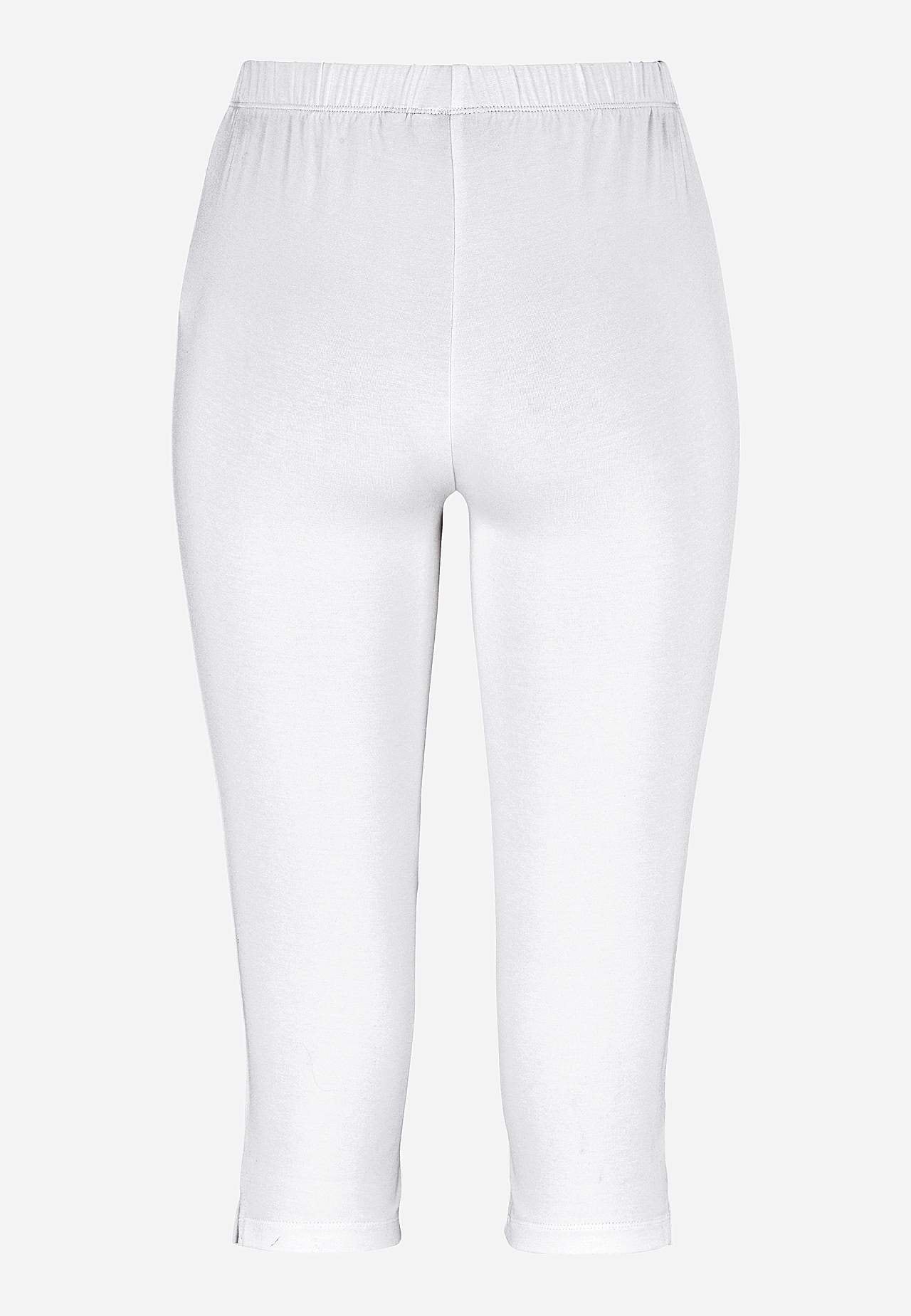 Capri-Leggings mit Seiten-Schlitzen