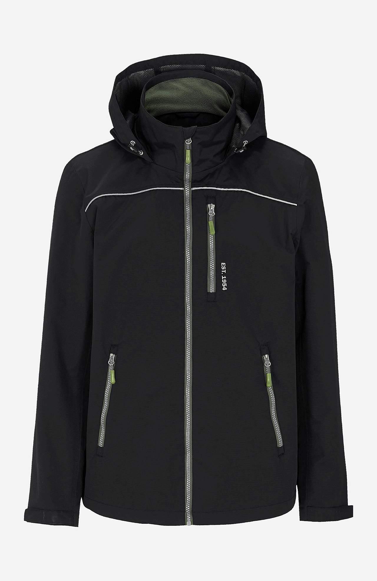 Wind- und wasserabweisende Jacke