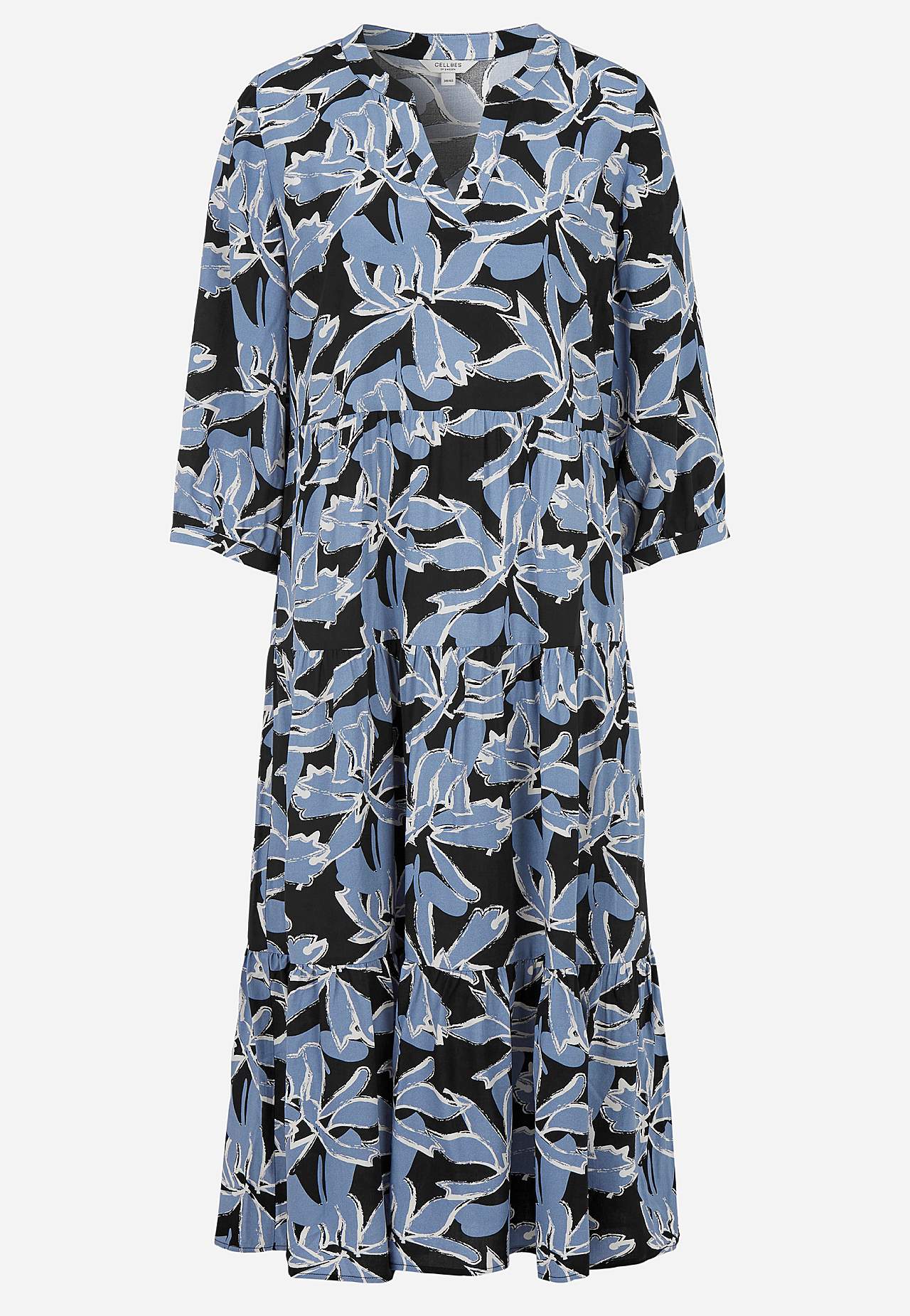 Kleid mit Volants