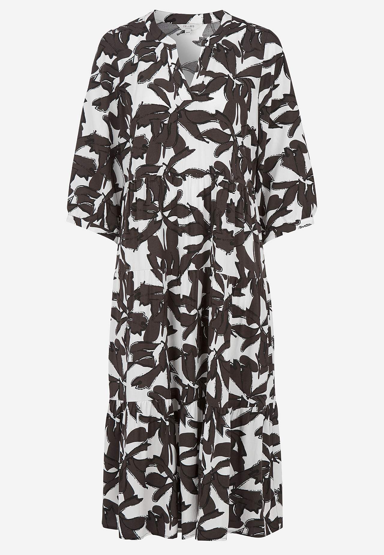 Kleid mit Volants