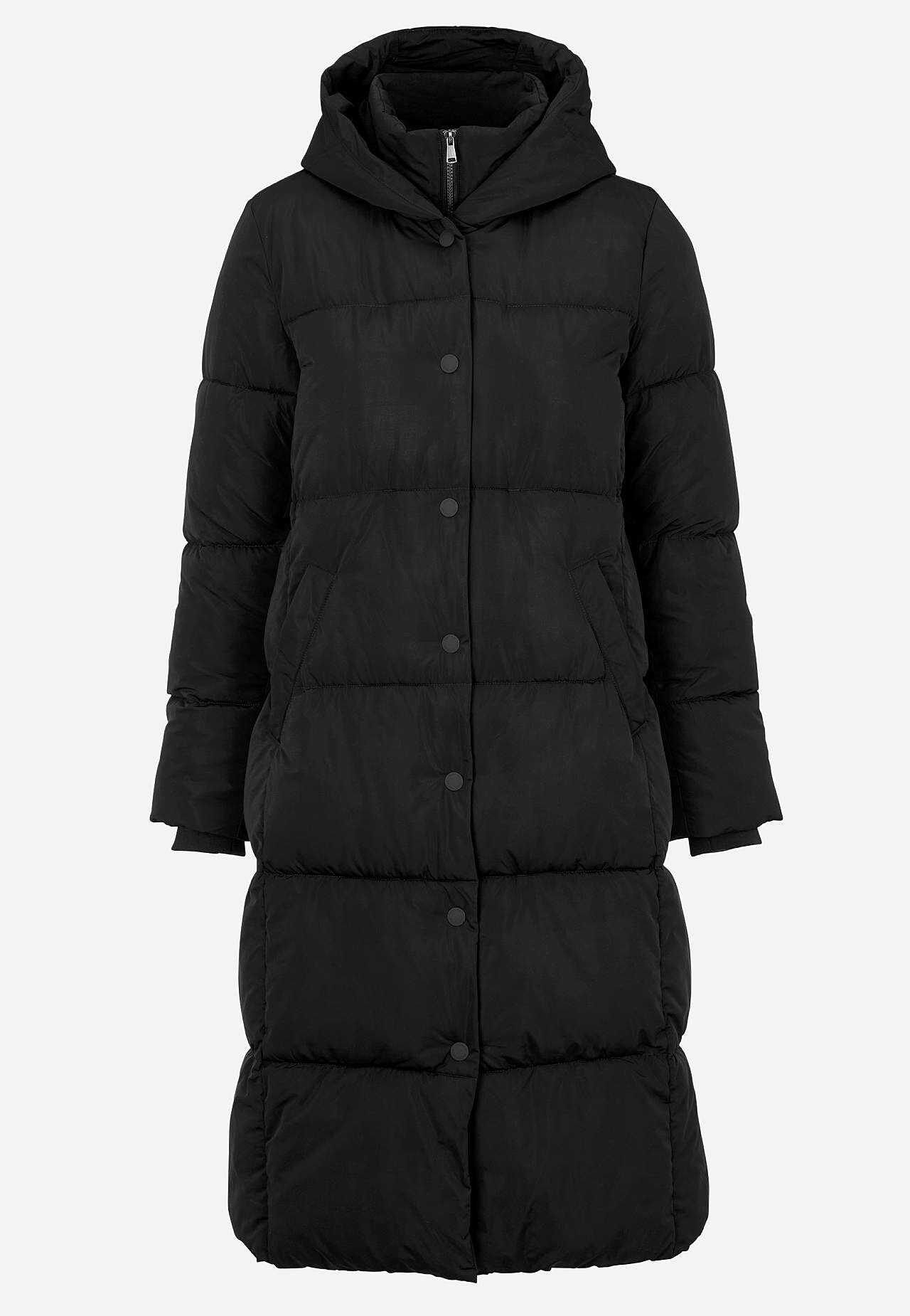 Lange Winterjacke