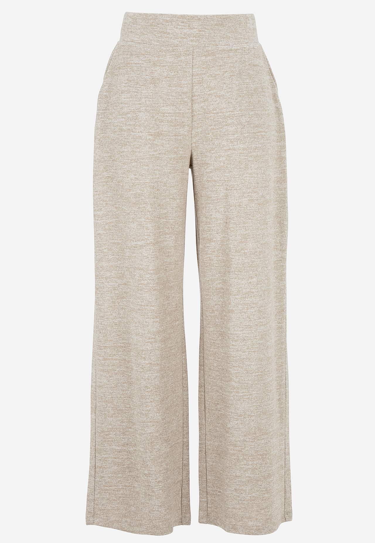 Breite Jerseyhose mit Taschen