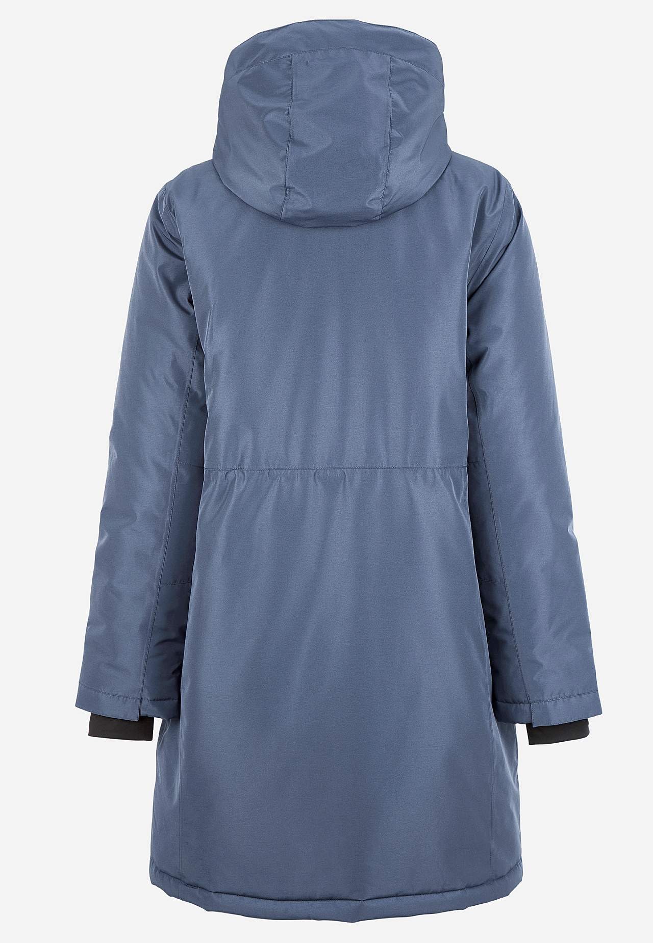 Funktionsjacke mit genähter Kapuze
