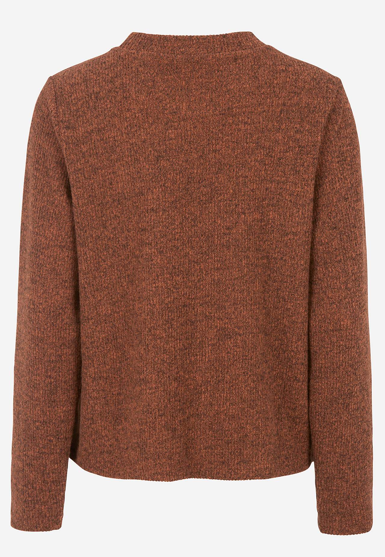 Super weicher Pullover mit Knöpfen