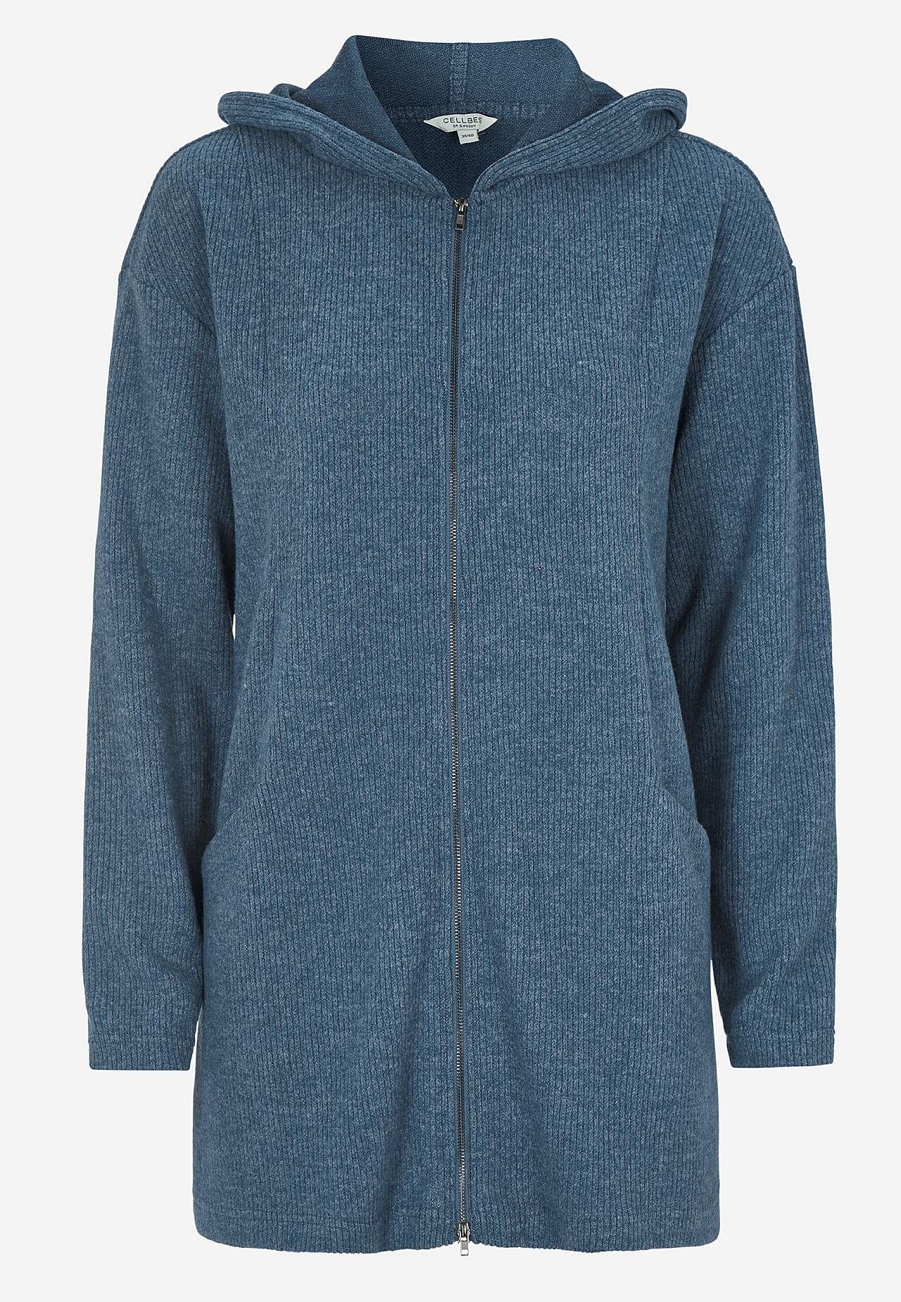 Super weicher langer Cardigan mit Taschen