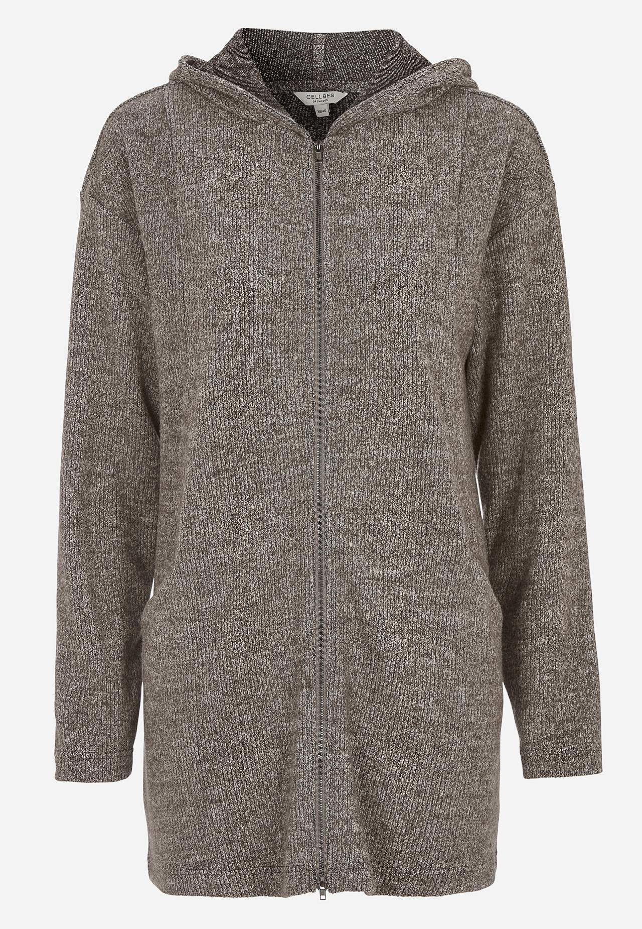 Super weicher langer Cardigan mit Taschen
