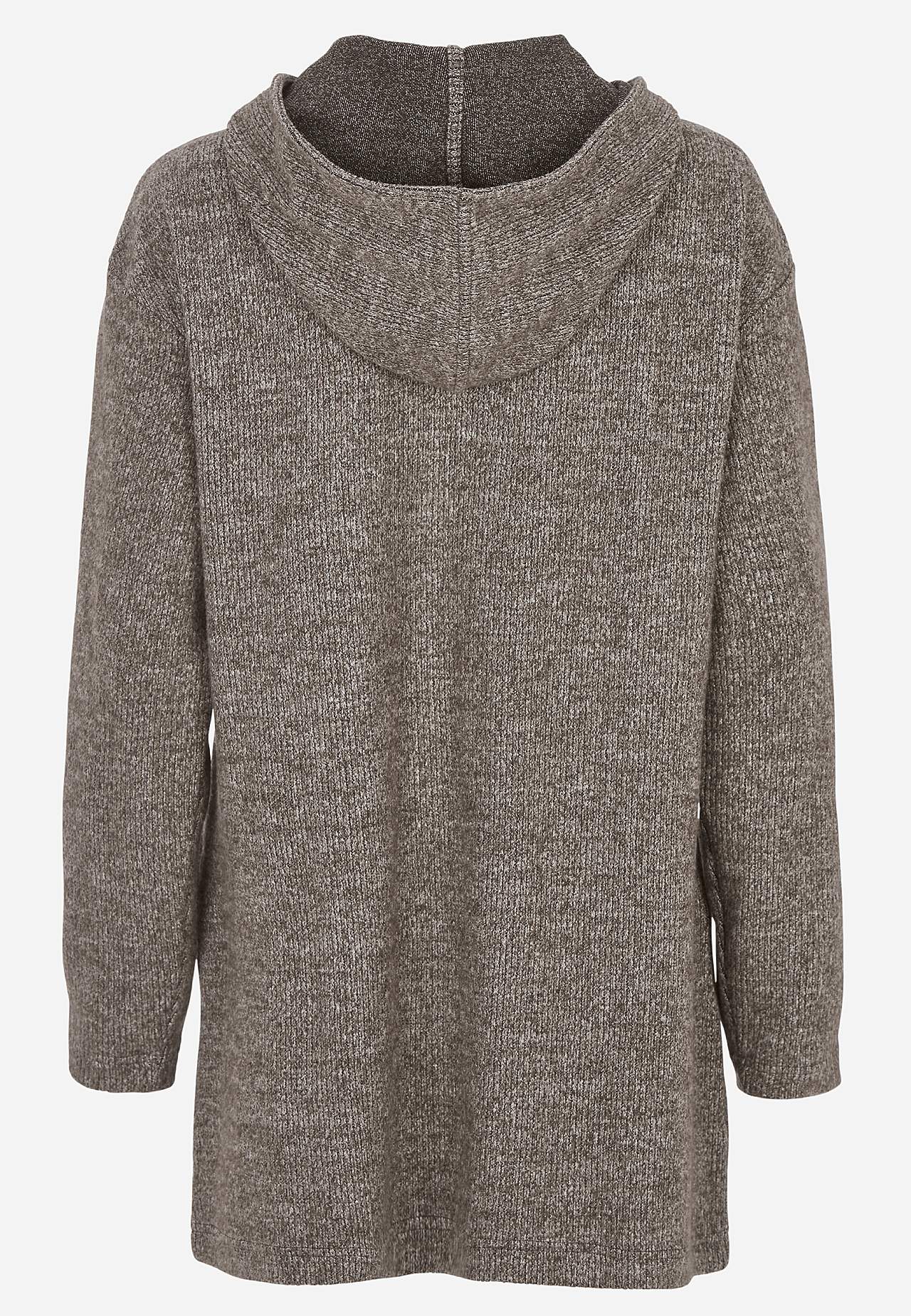 Super weicher langer Cardigan mit Taschen
