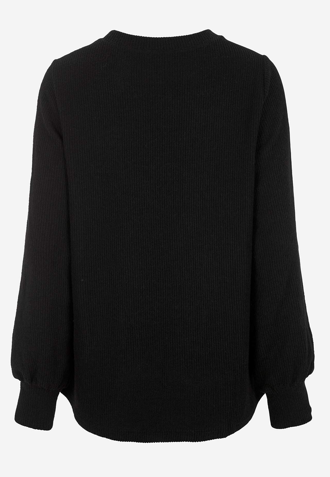 Gestrickter, weicher Pullover