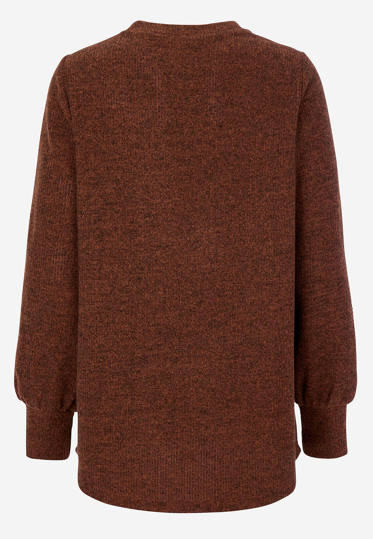 Weicher Jersey-Pullover mit Knöpfen Beata