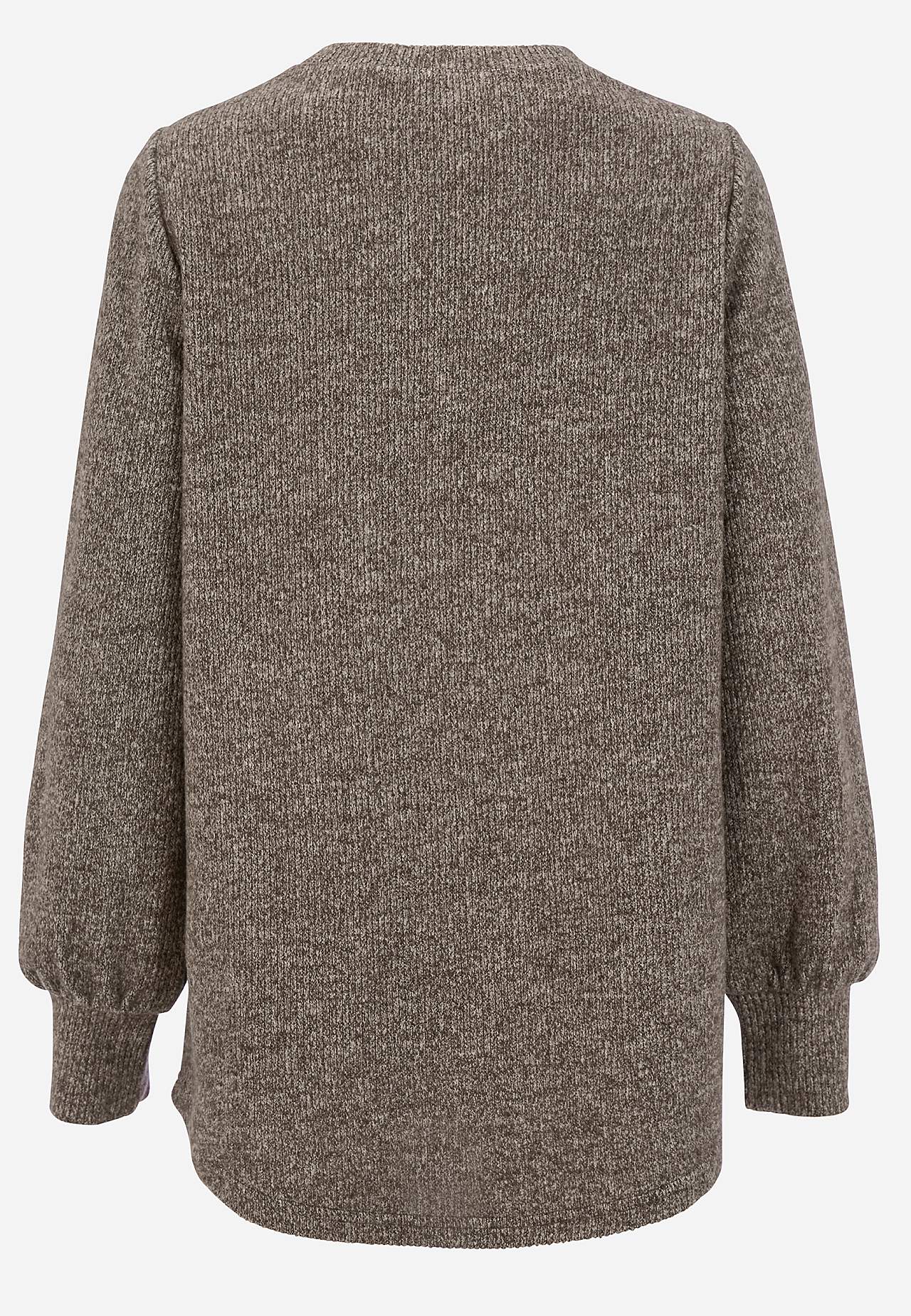 Gestrickter, weicher Pullover
