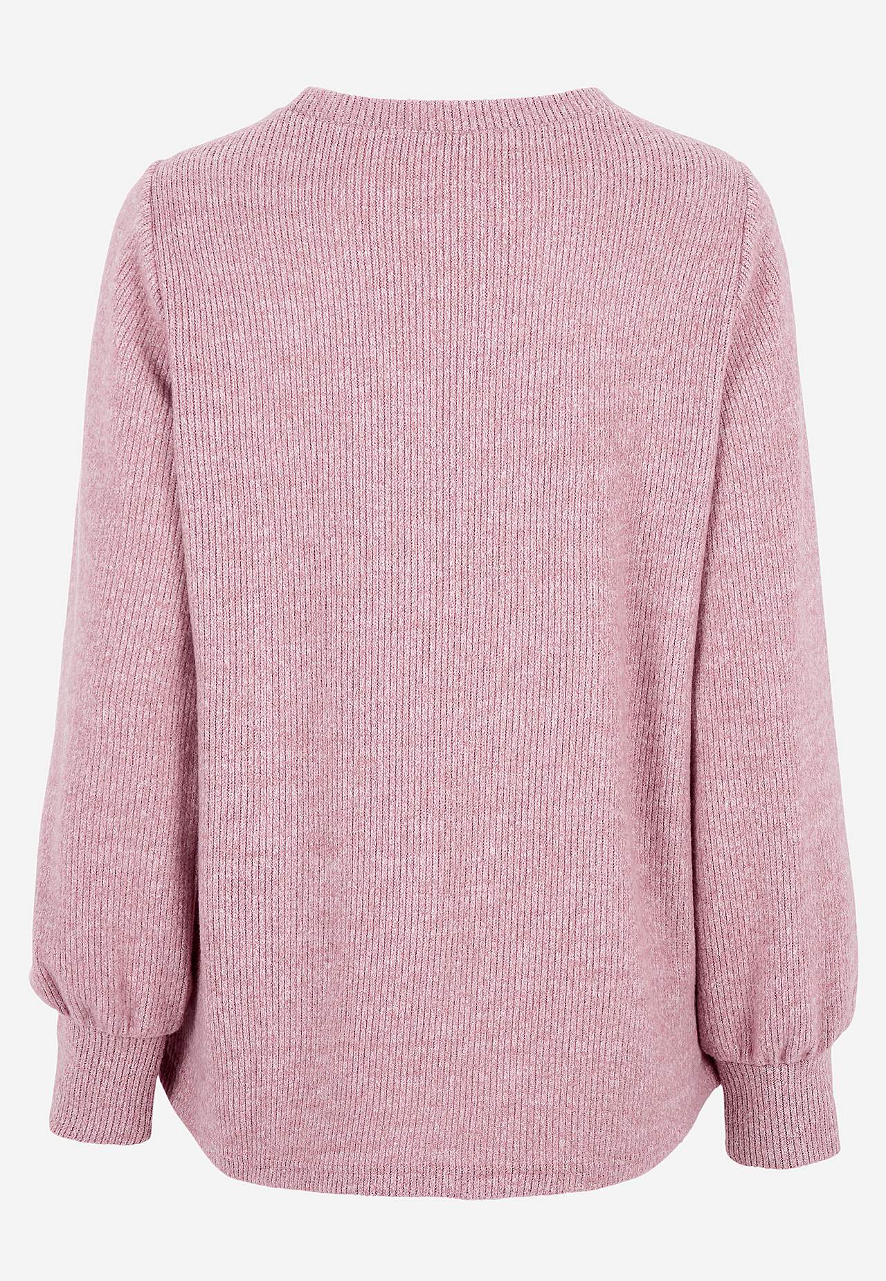 Gestrickter, weicher Pullover