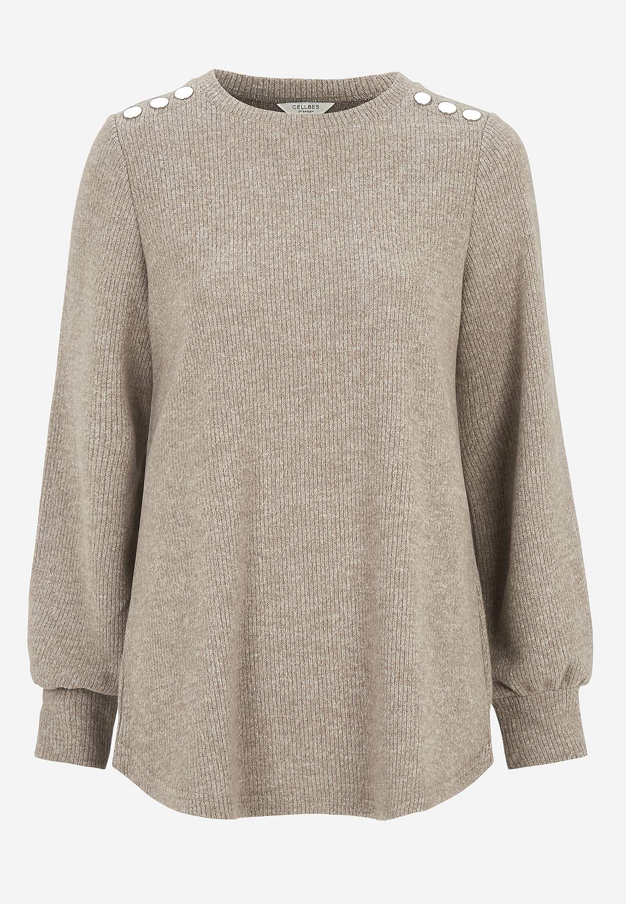 Gestrickter, weicher Pullover