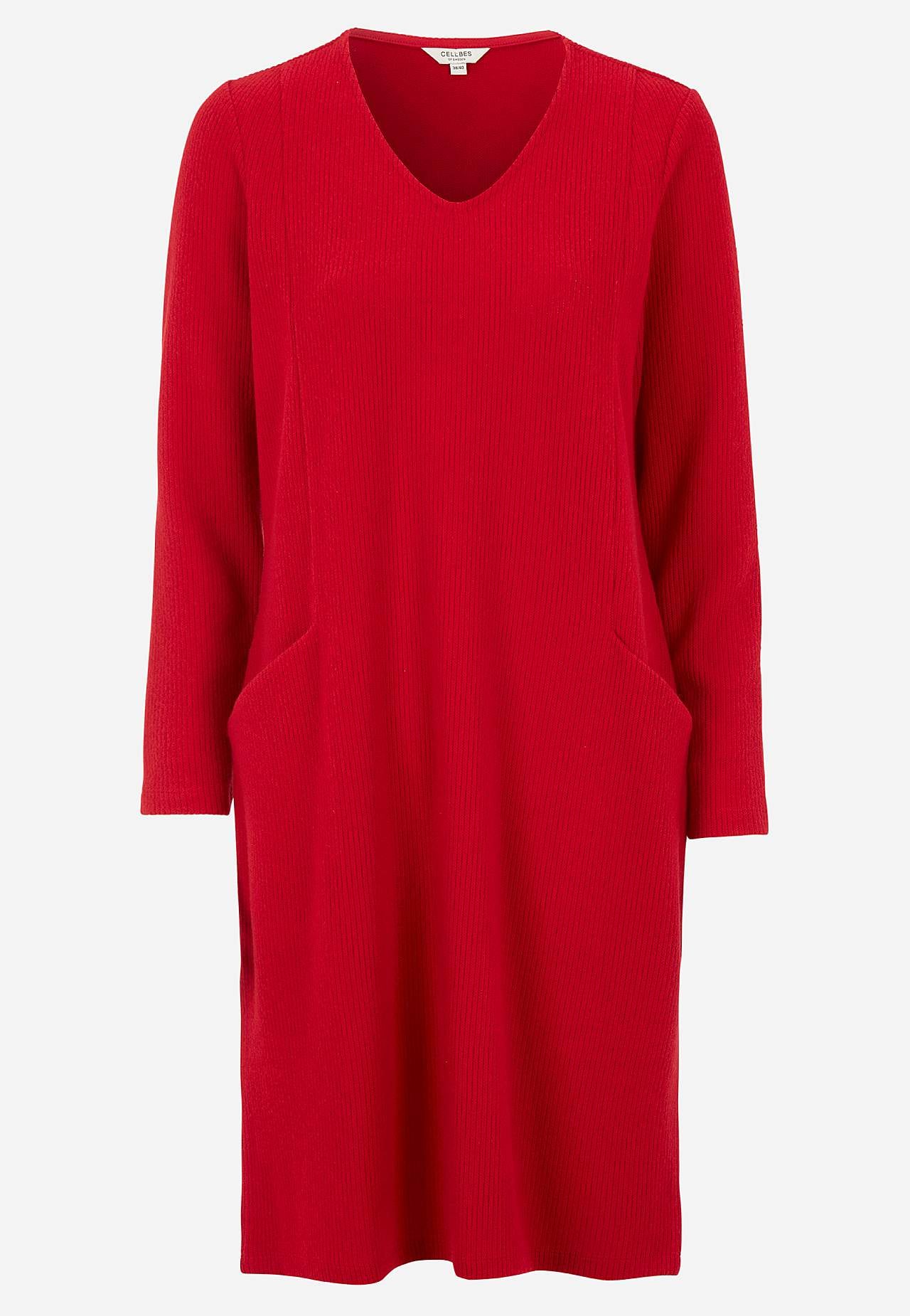 Super weiches Kleid mit Taschen