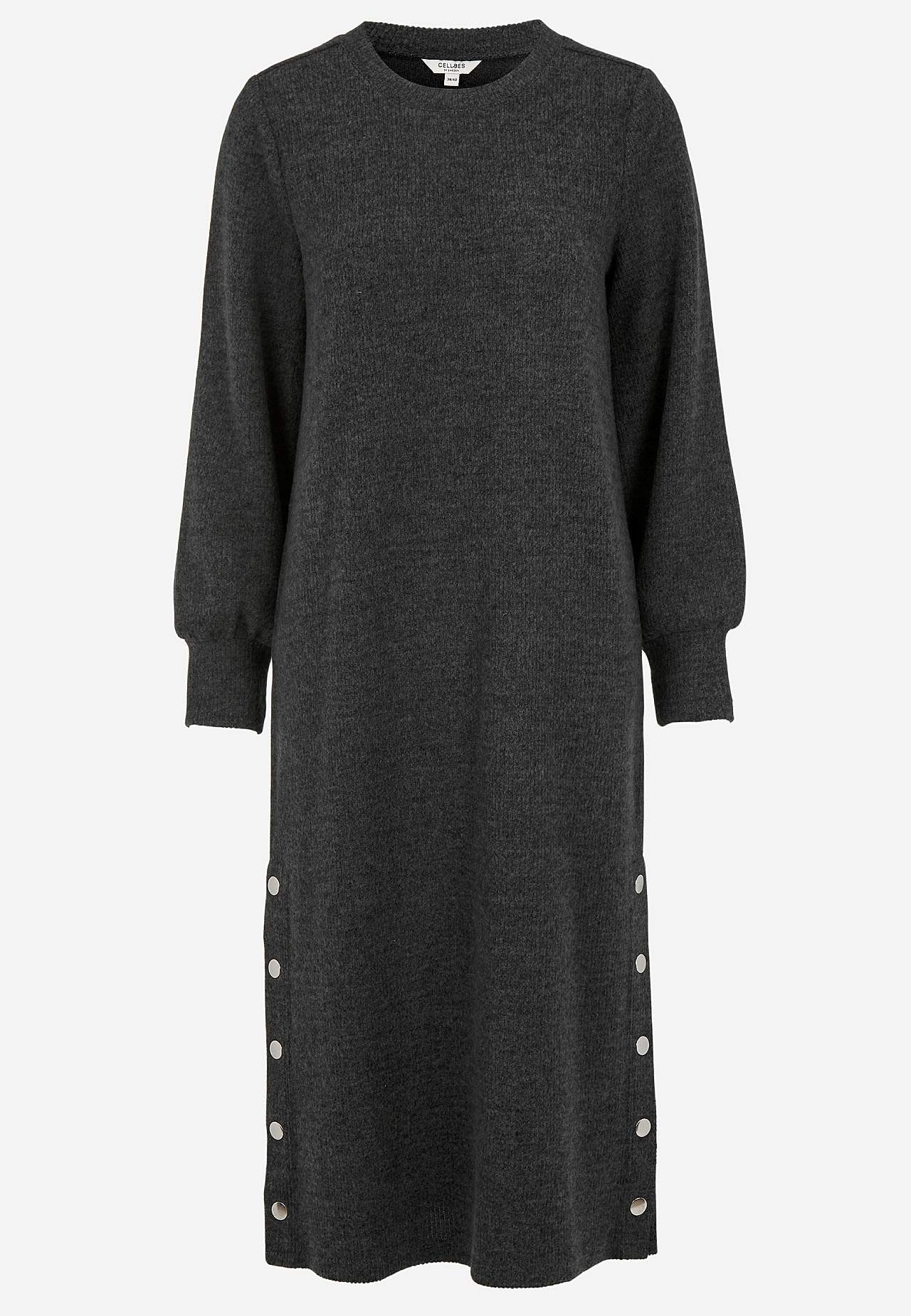 Super weiches Kleid mit Knöpfen