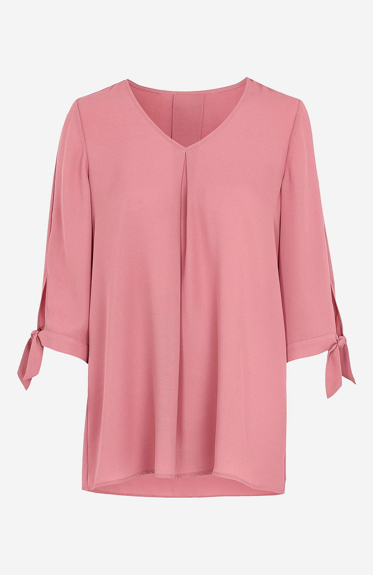 Gewebte Bluse mit 3/4-Ärmeln Alice
