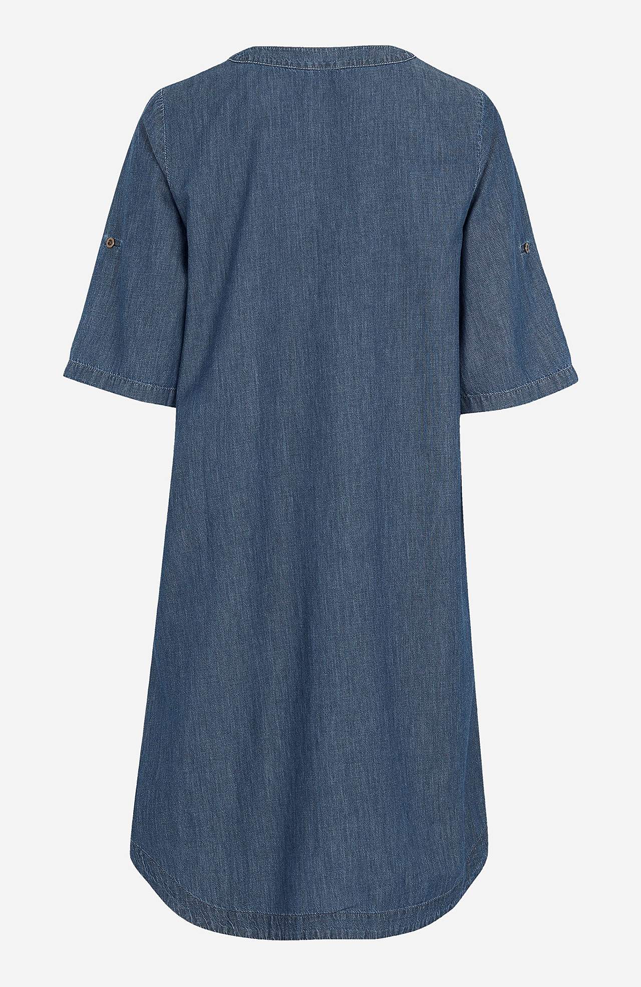 Jeanskleid aus weich gewaschenem Denim