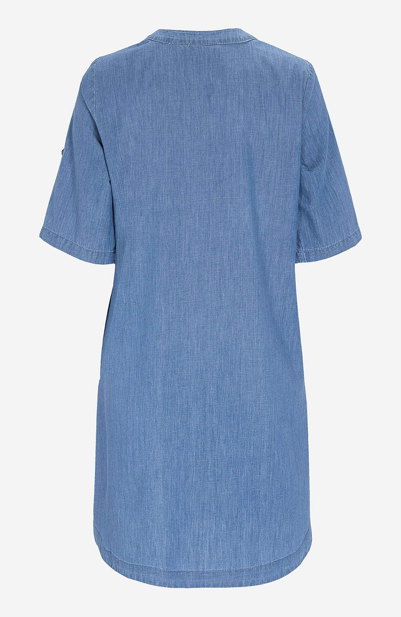 Jeanskleid aus weich gewaschenem Denim