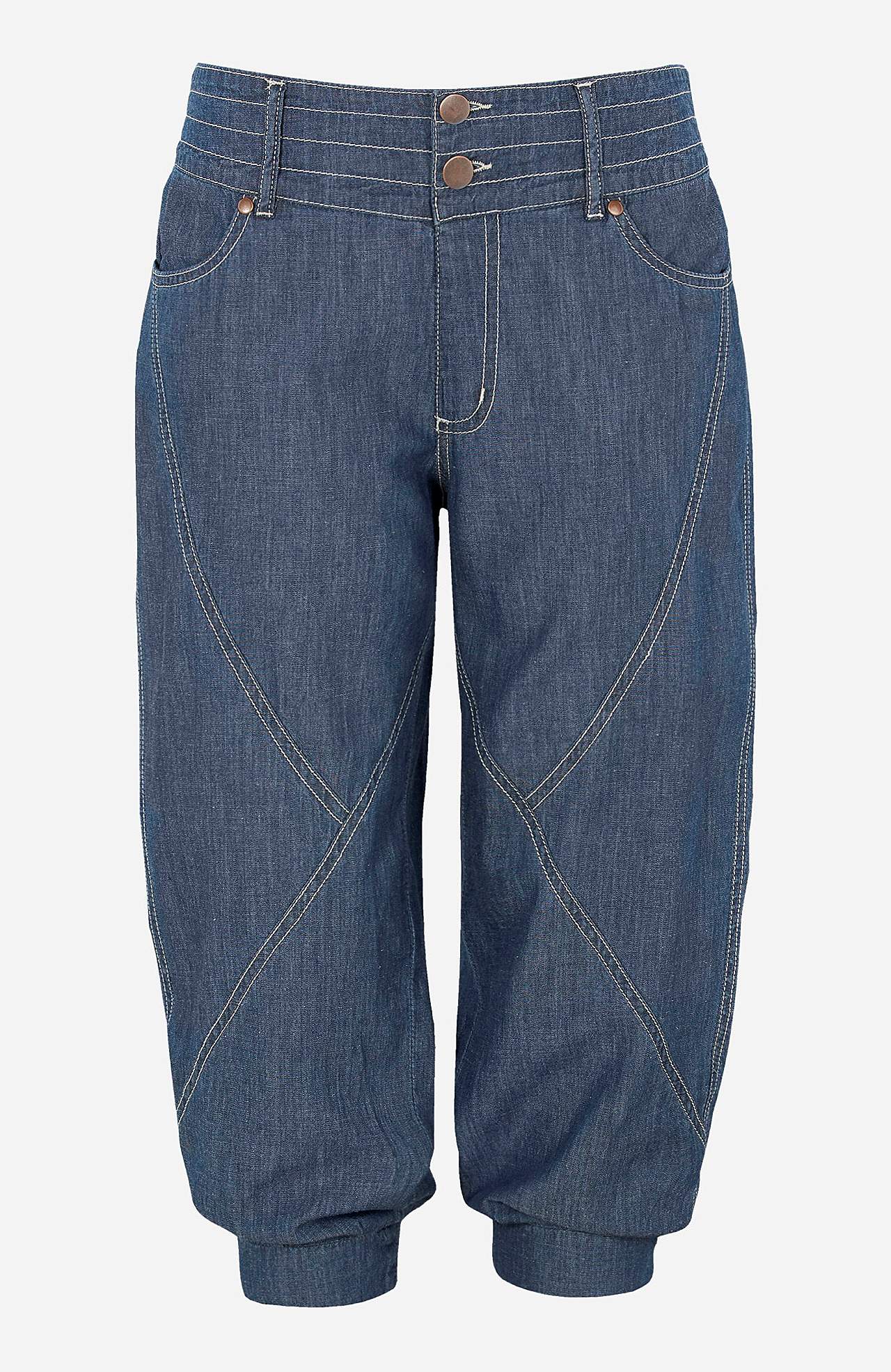 Gewebte Caprihose Janelle