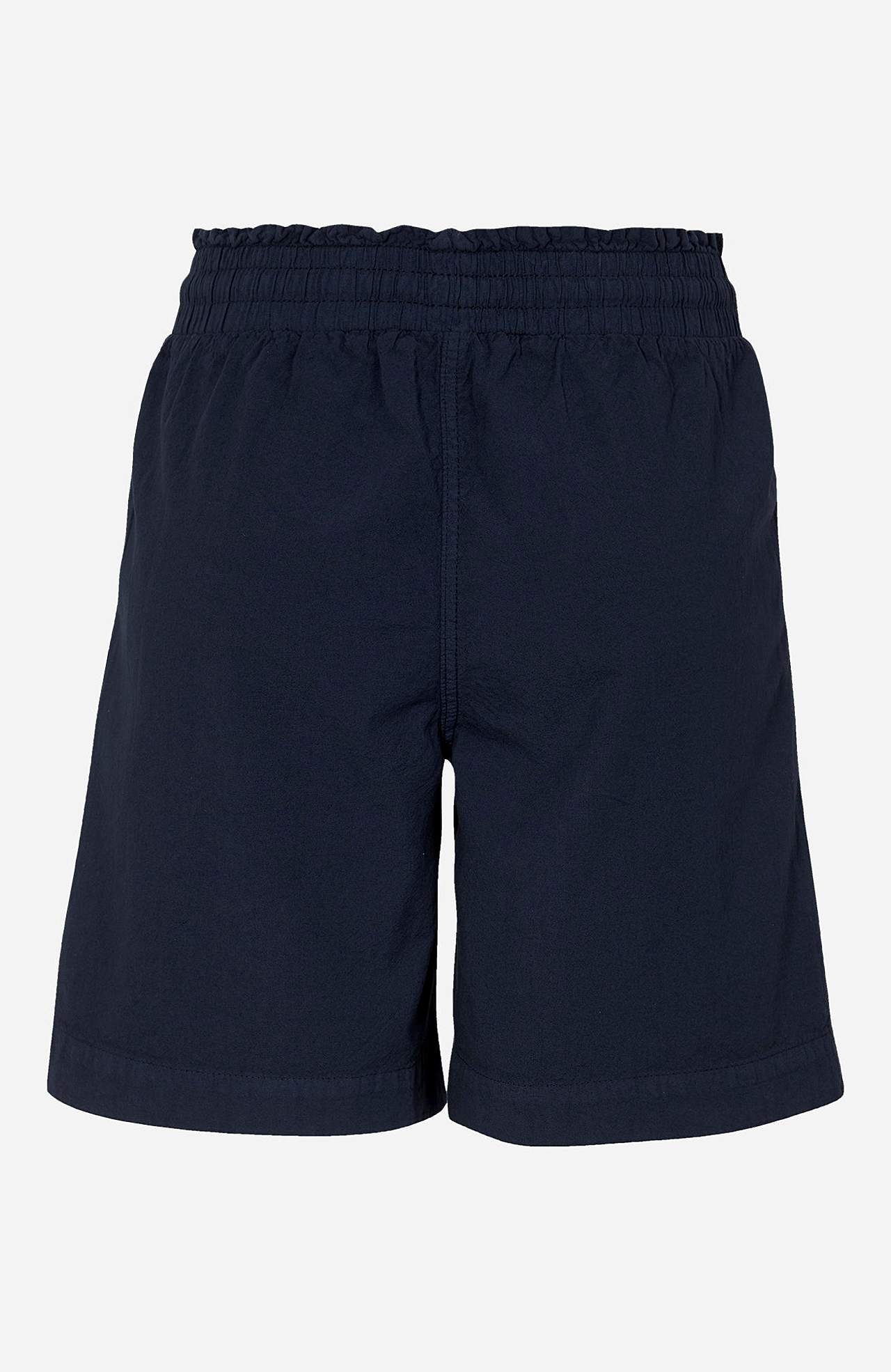 Shorts aus gewaschener Baumwolle Jade