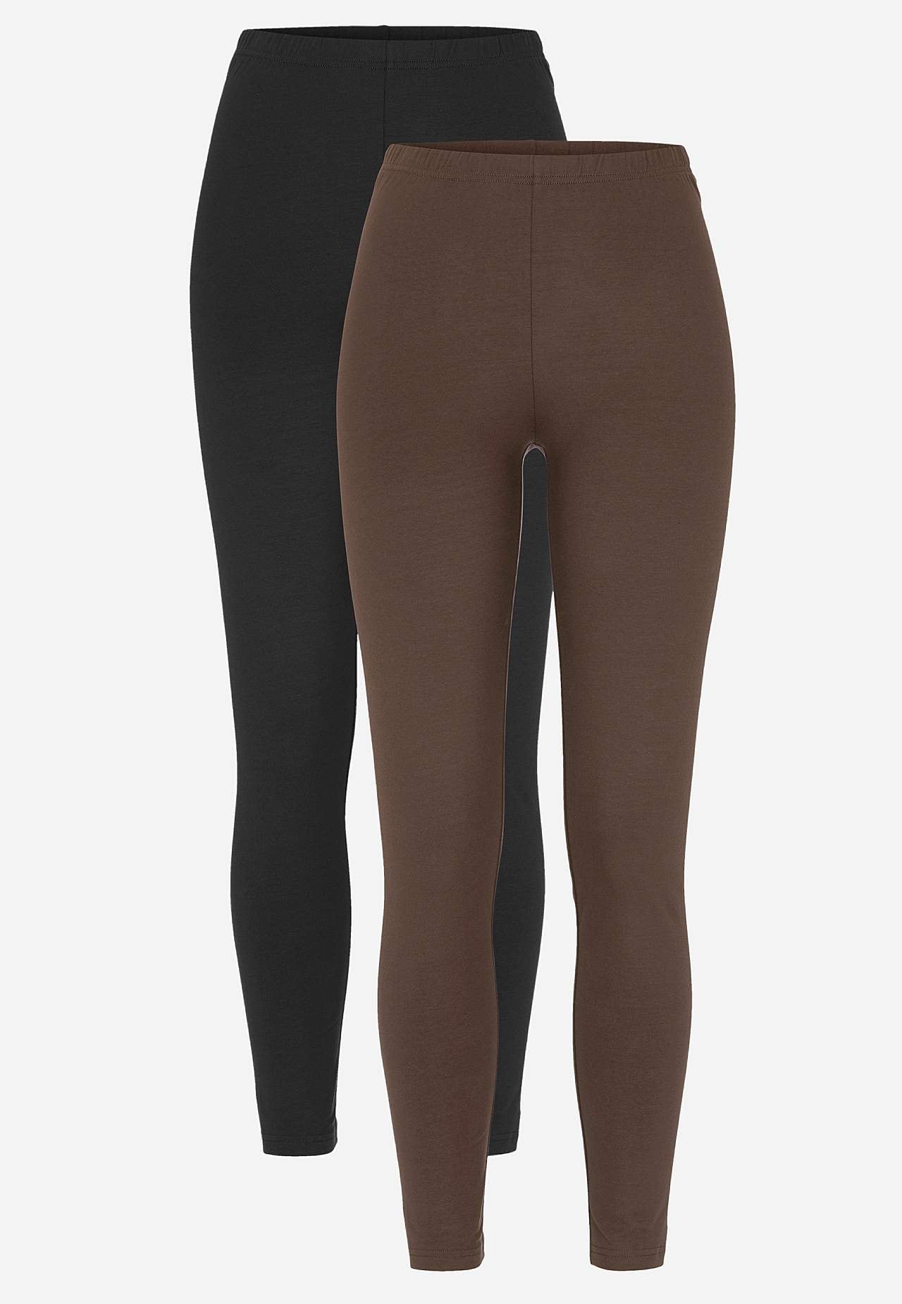 Leggings aus Baumwolle Fia 2er-Pack