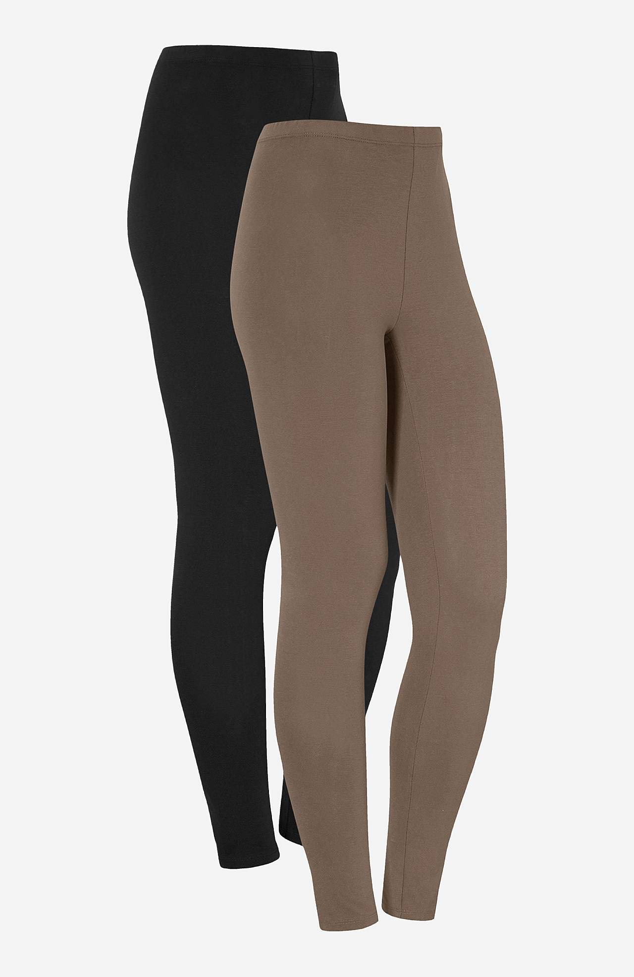 Leggings aus Baumwolle 2er-Pack