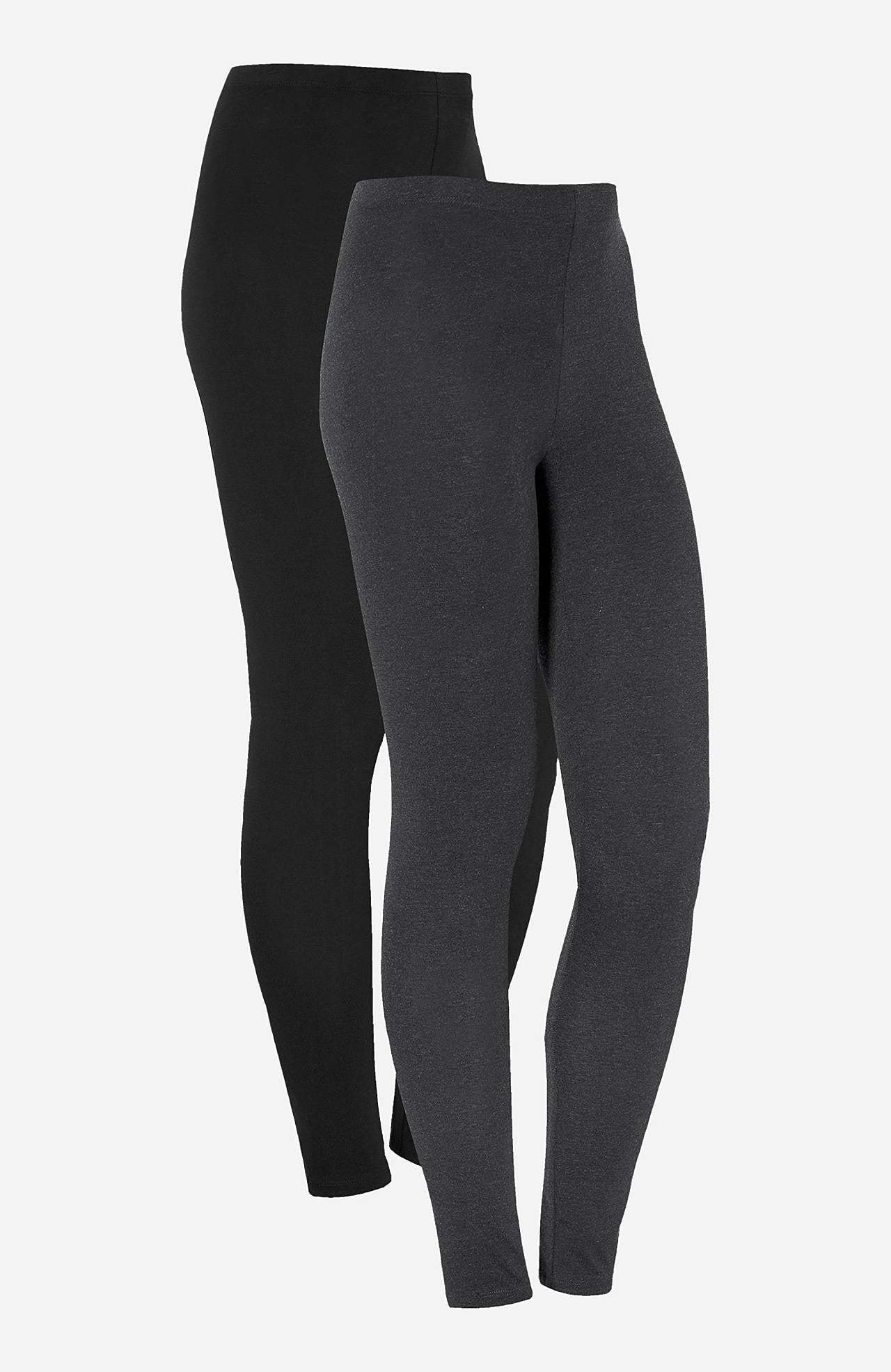 Leggings aus Baumwolle 2er-Pack