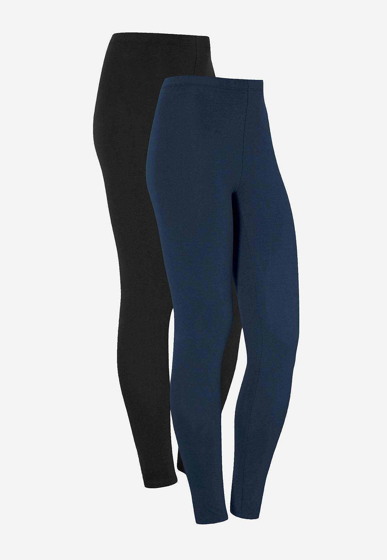 Leggings aus Baumwolle 2er-Pack