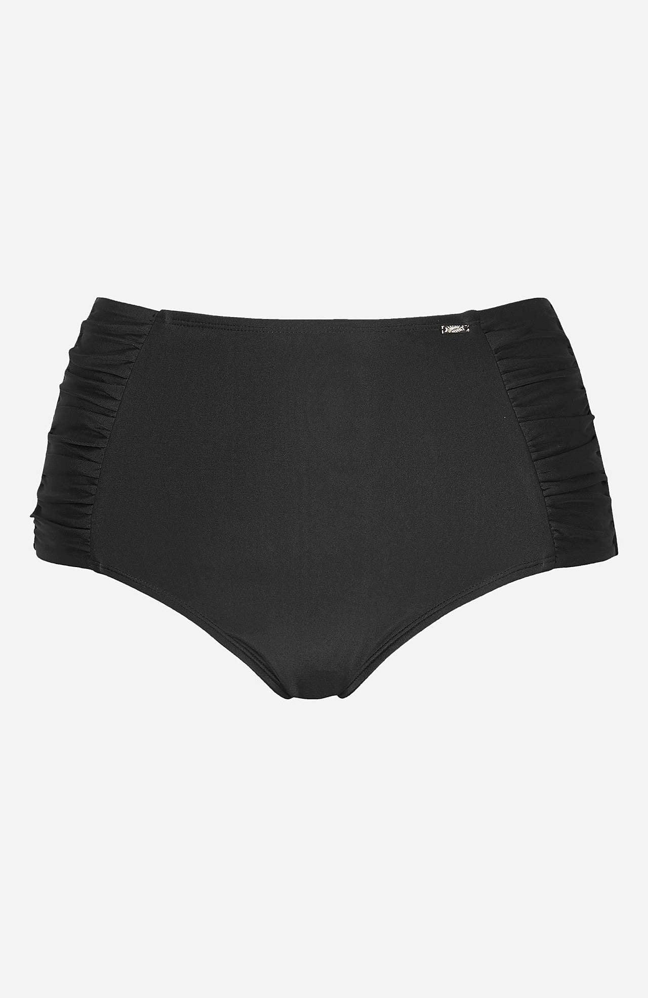 Gerüscht Bikini-Unterteil mit hohem Bund Honolulu