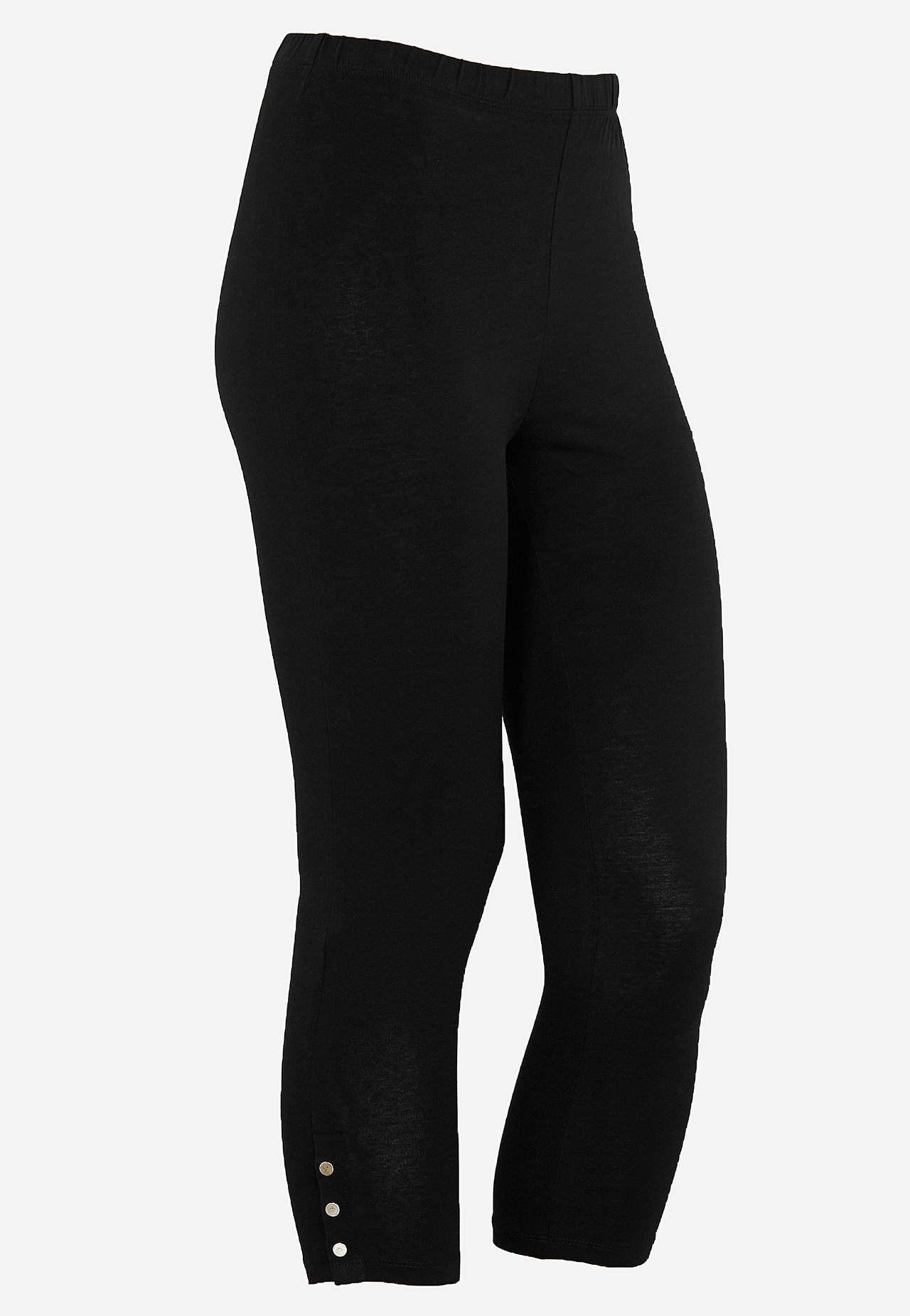 Capri-Leggings mit netten Knopf-Details Milly 2er-Pack