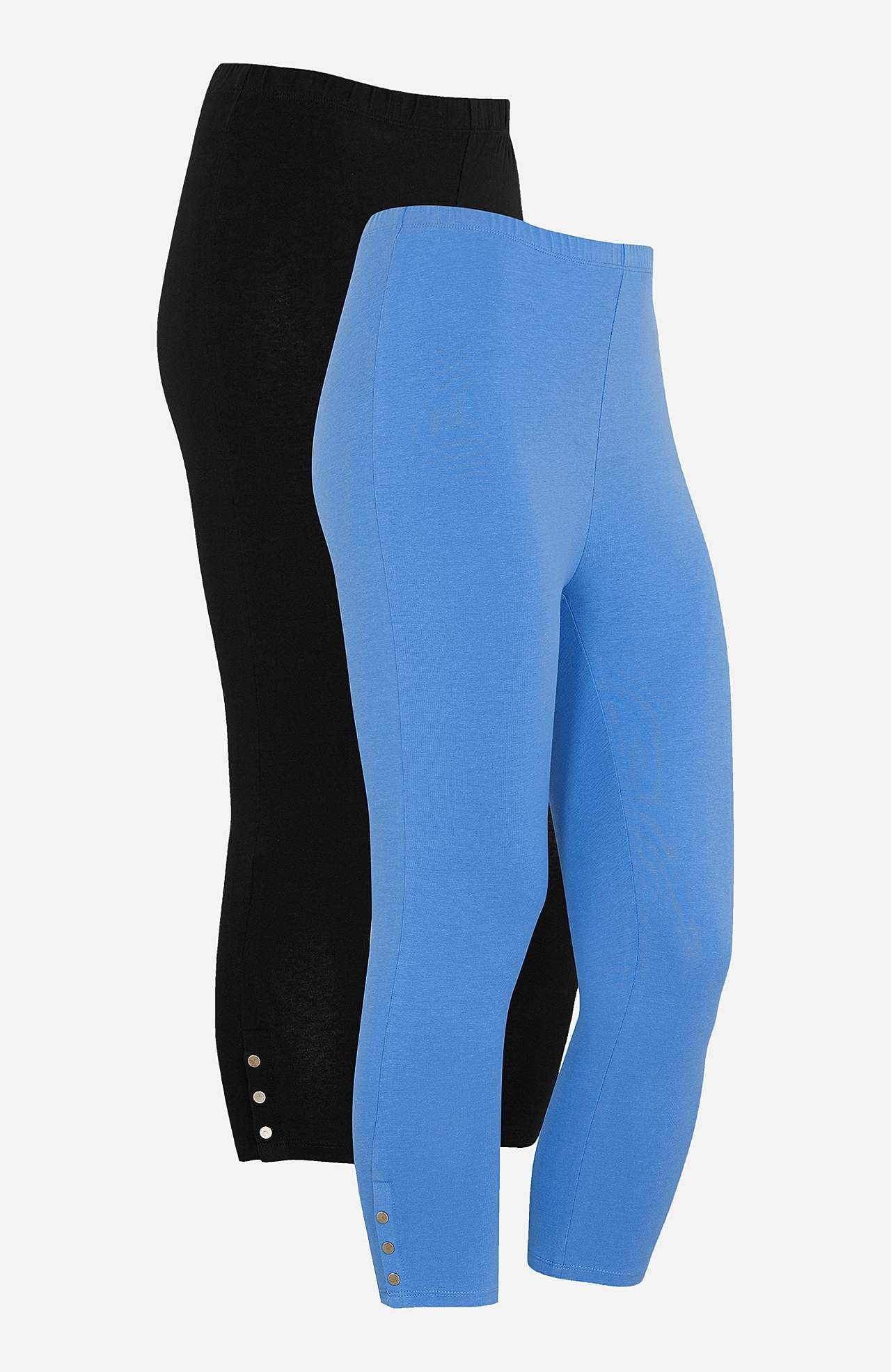 Capri-Leggings mit netten Knopf-Details Milly 2er-Pack