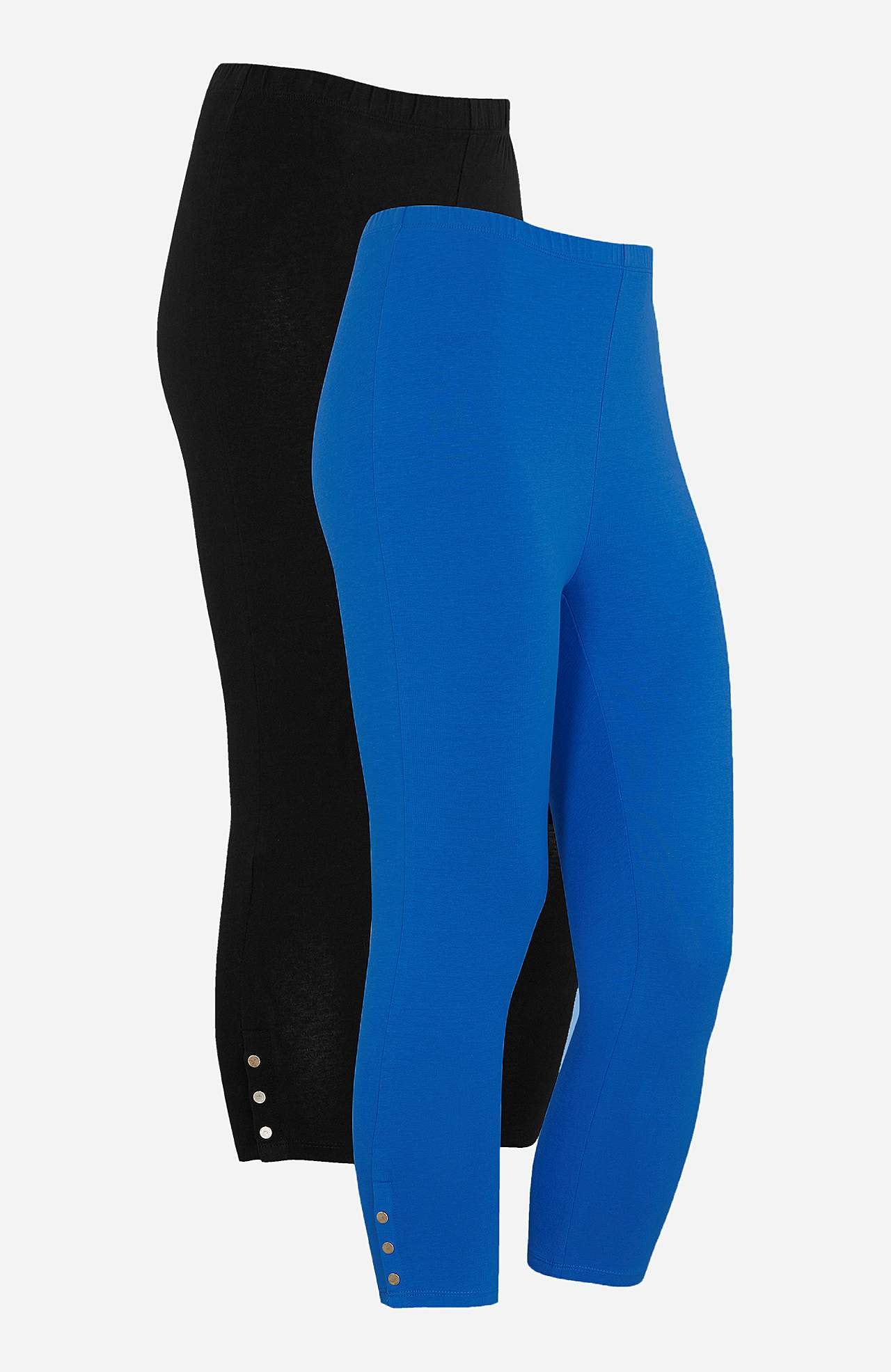 Capri-Leggings mit netten Knopf-Details Milly 2er-Pack