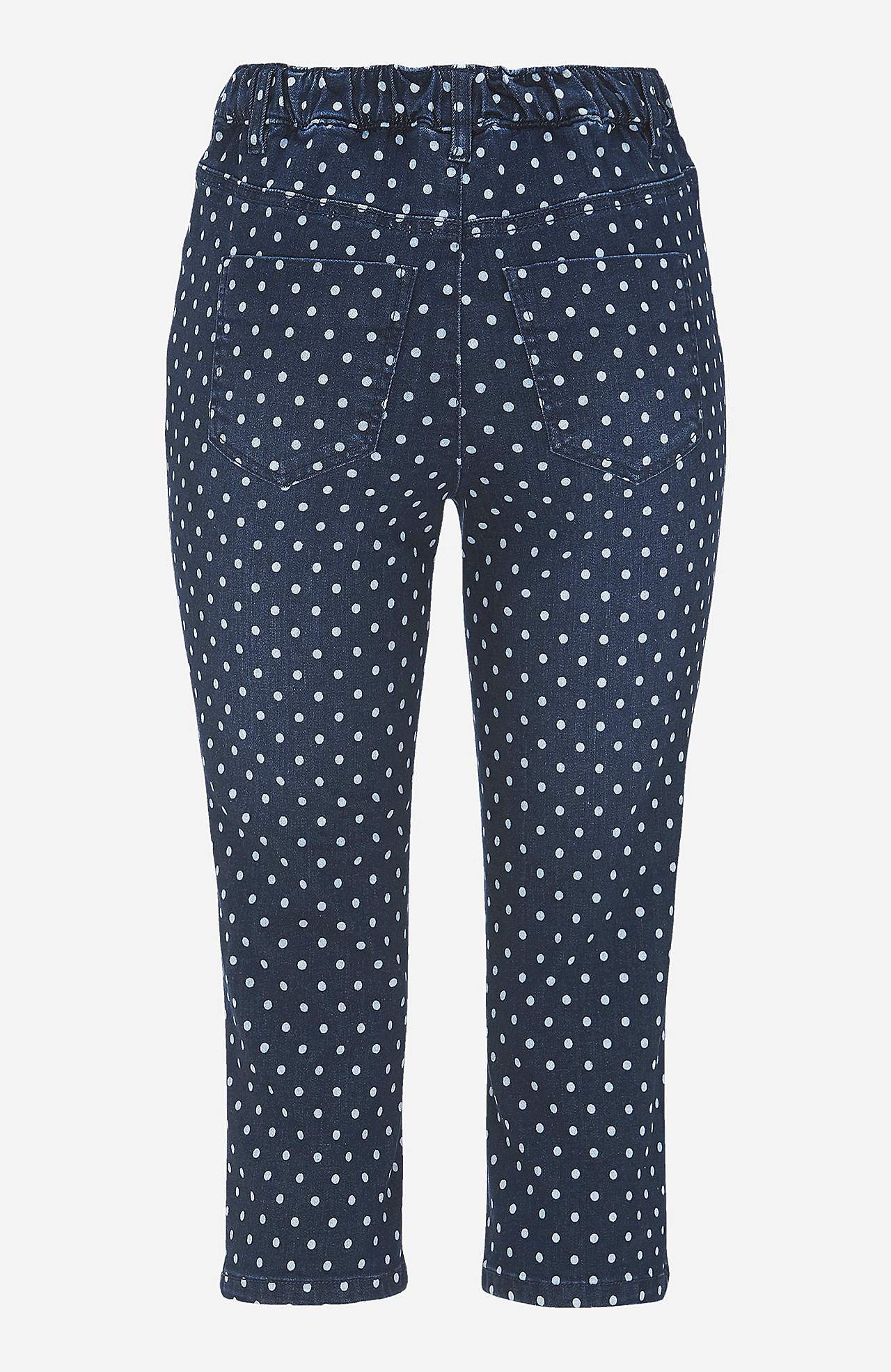 Bequeme, gepunktete Capri-Jeggings Noomi