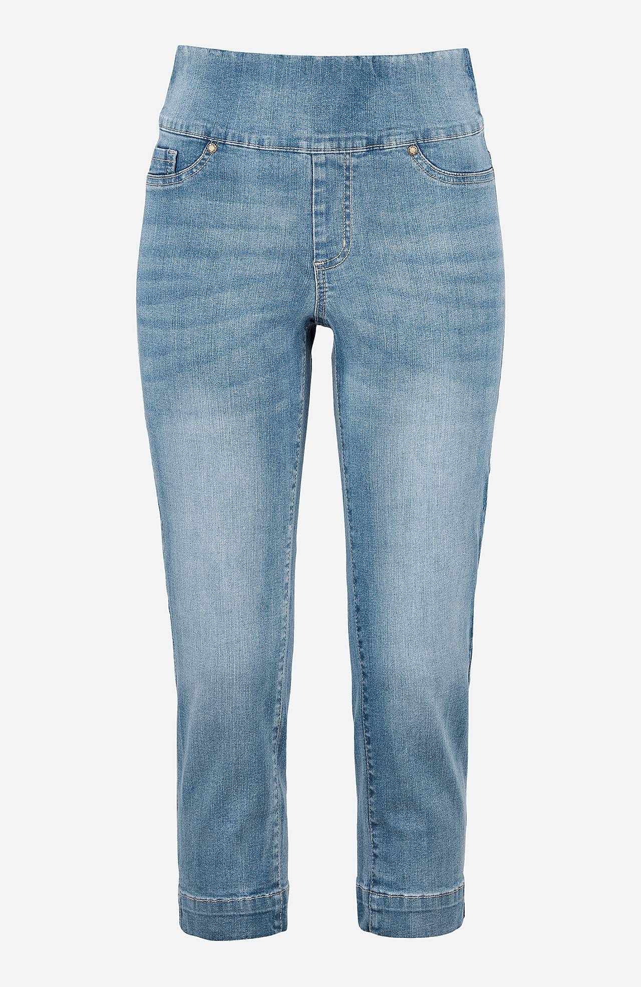 Super bequeme Capri-Jeggings aus Denim Elin