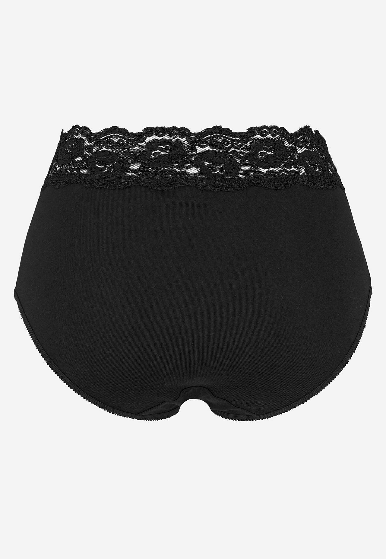 Midi-Slip aus Baumwolle 4er-Pack