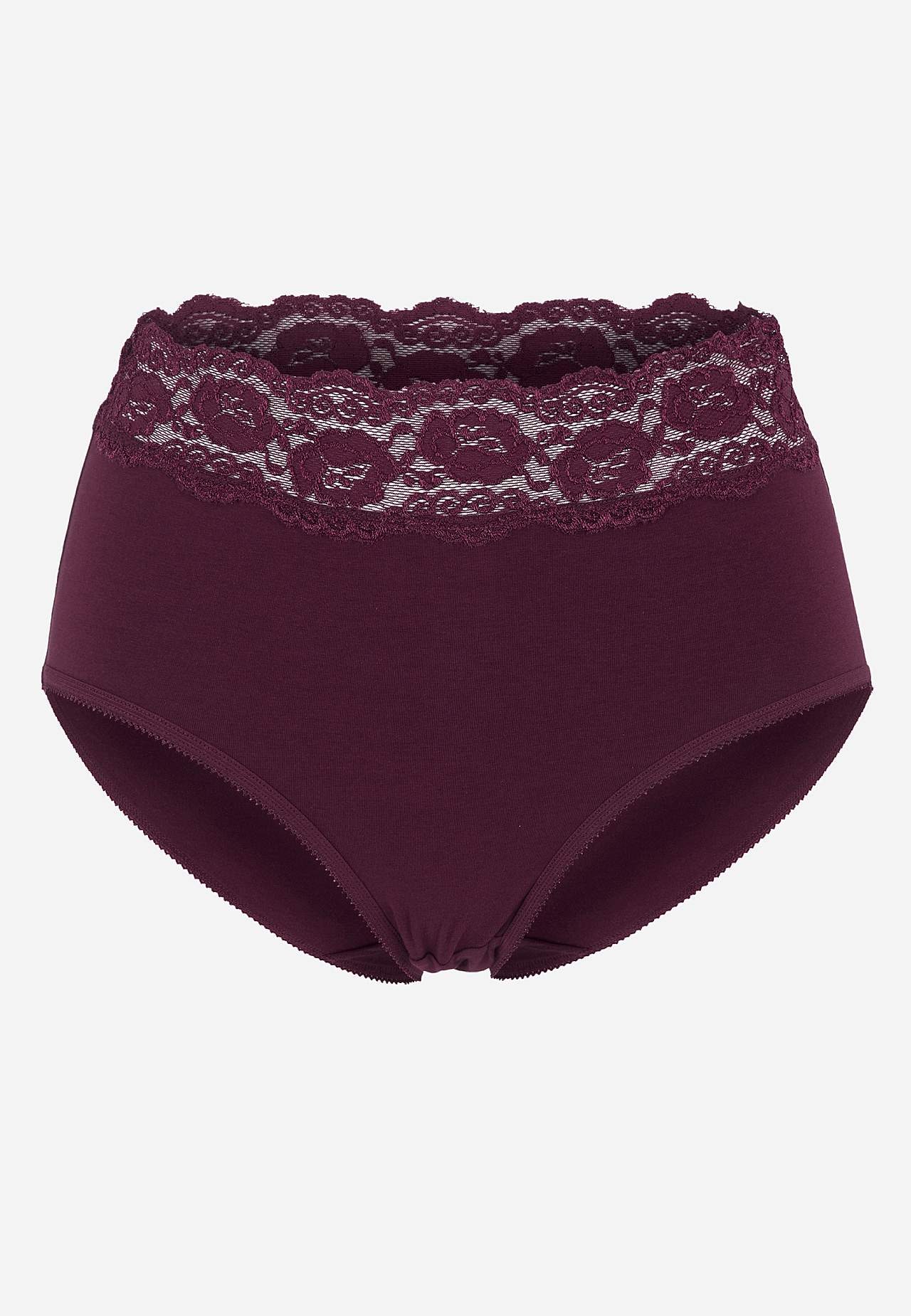 Midi-Slip aus Baumwolle 4er-Pack