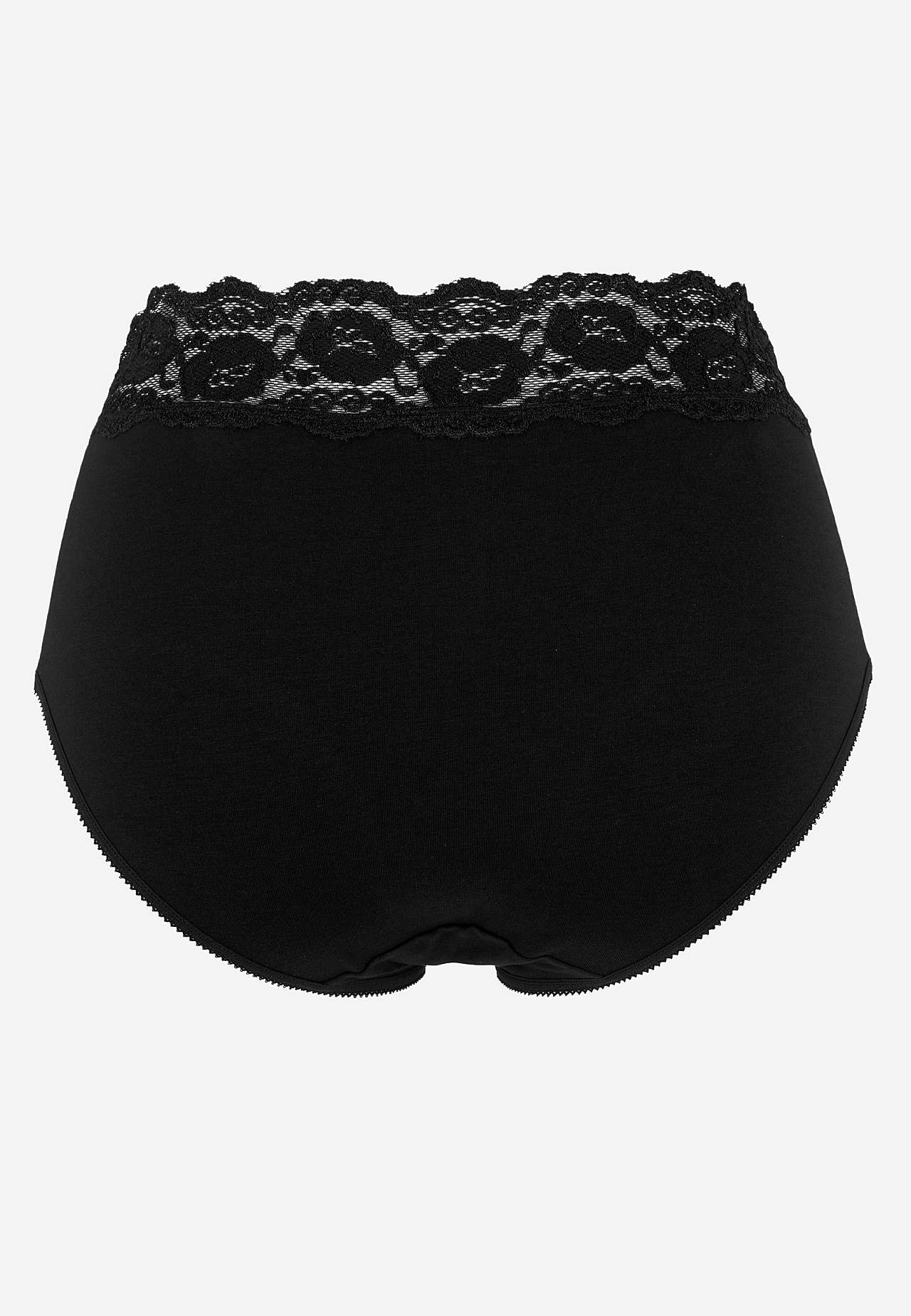 Midi-Slip aus Baumwolle 4er-Pack