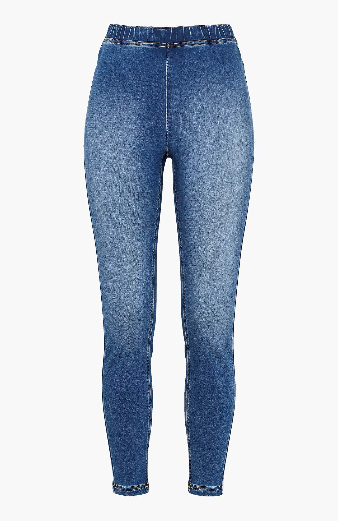 Denim-Leggings