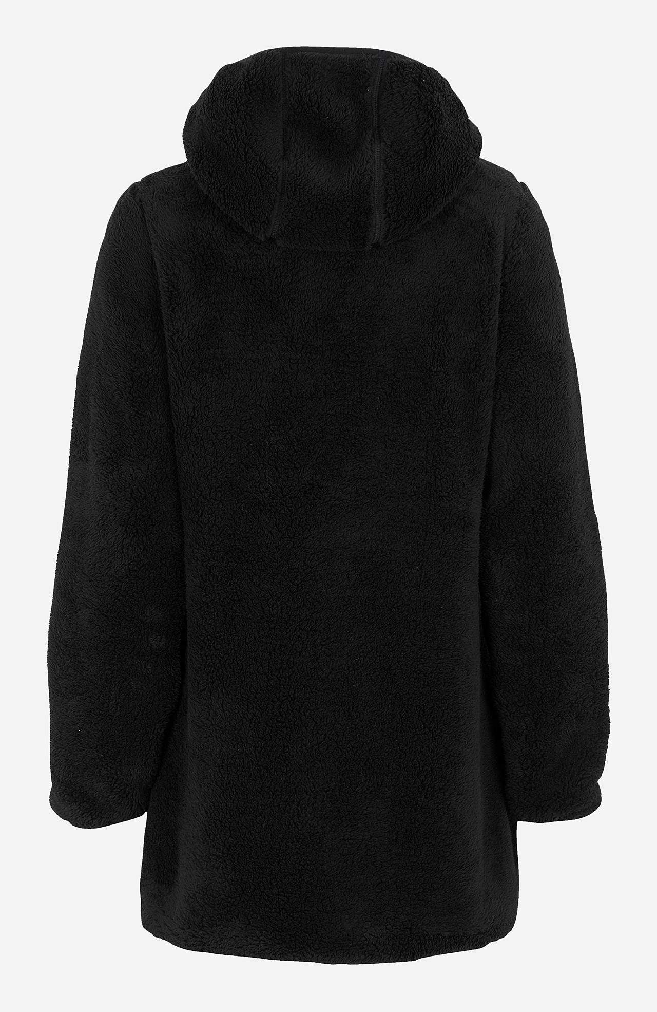 Behagliche Fleecejacke mit Kapuze